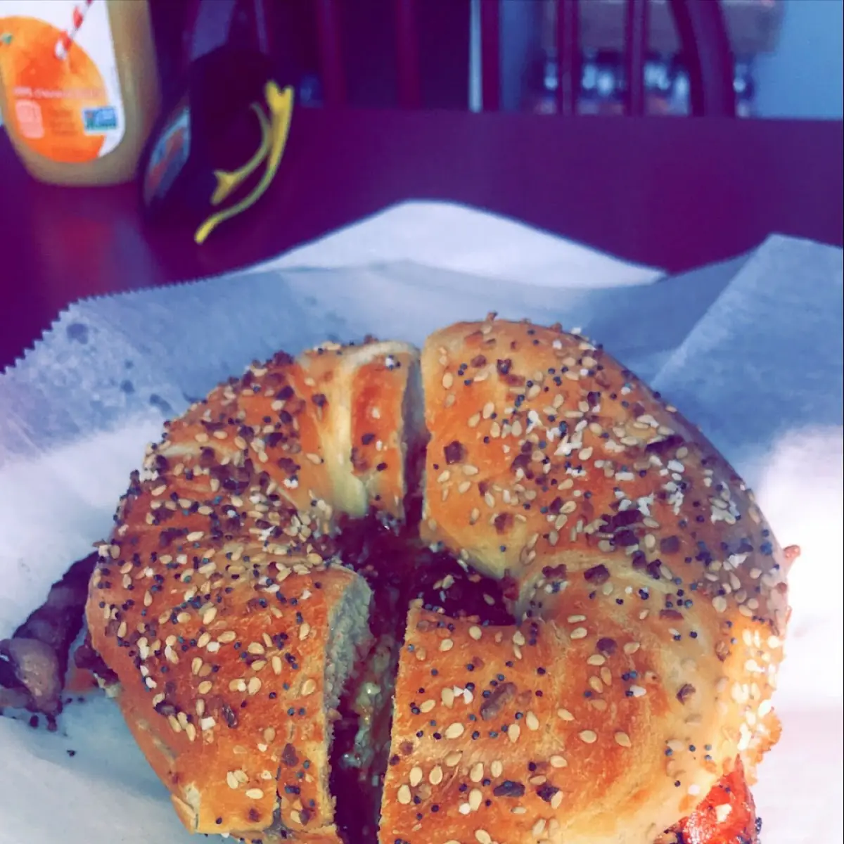 Everything Bagel Sandwich