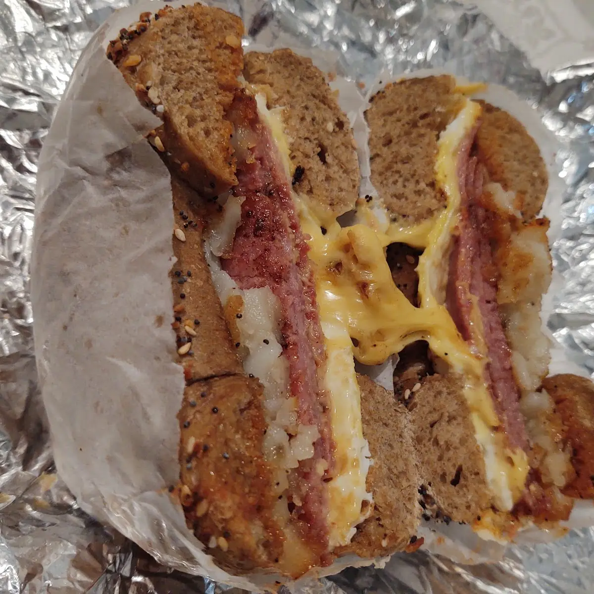 Taylor Ham Egg Hash Brown & Cheese