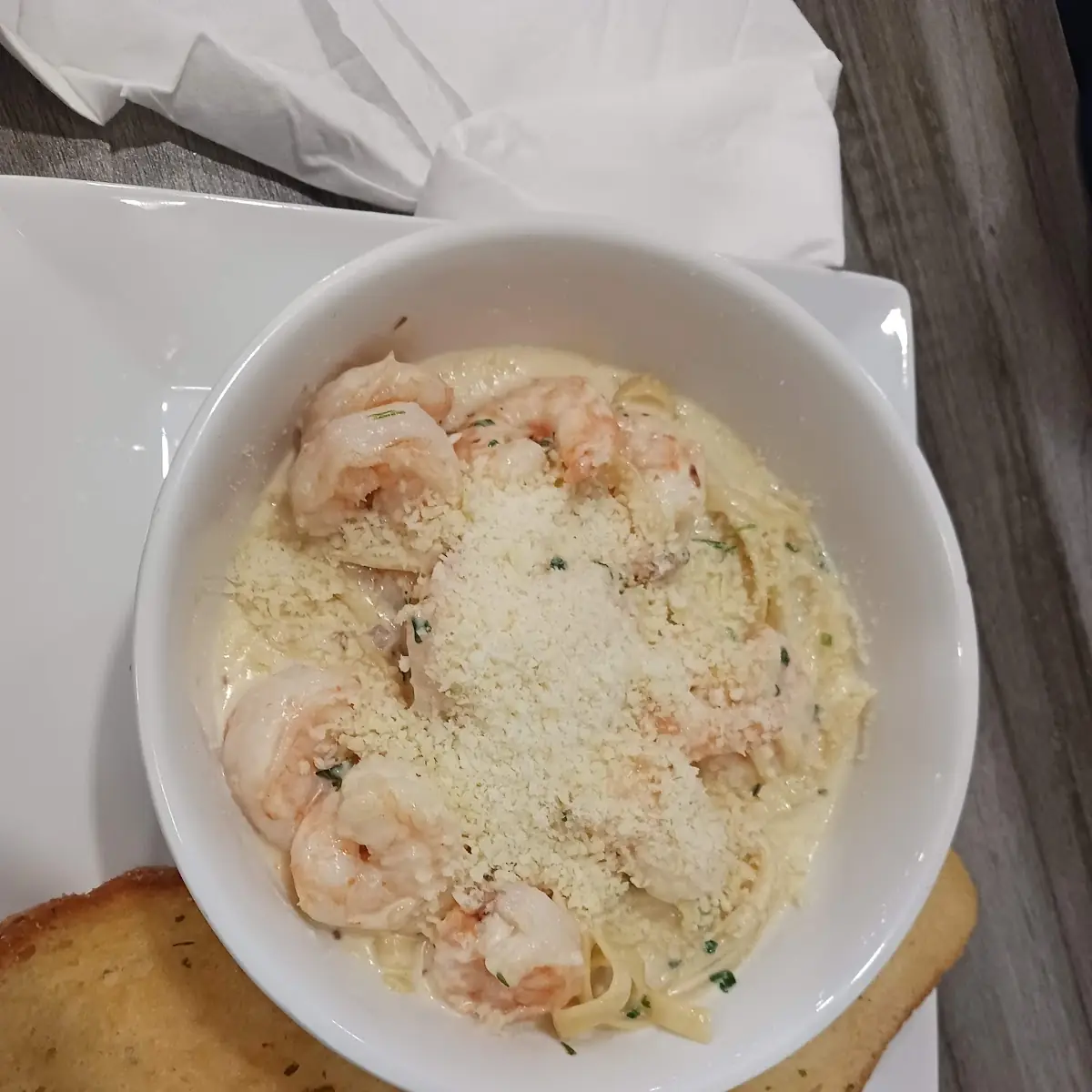 Shrimp Alfredo