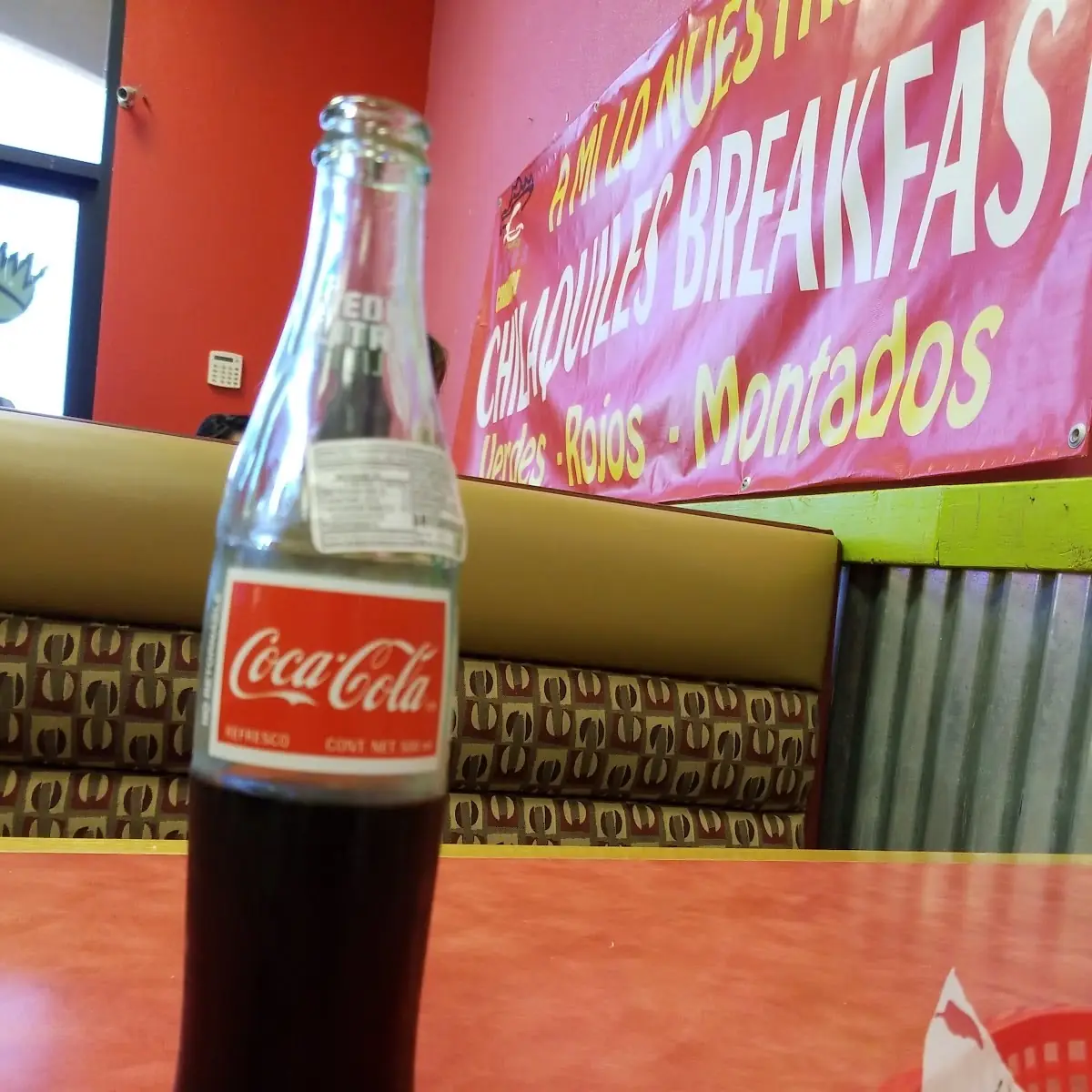 Glass Bottle Mexican Coke
