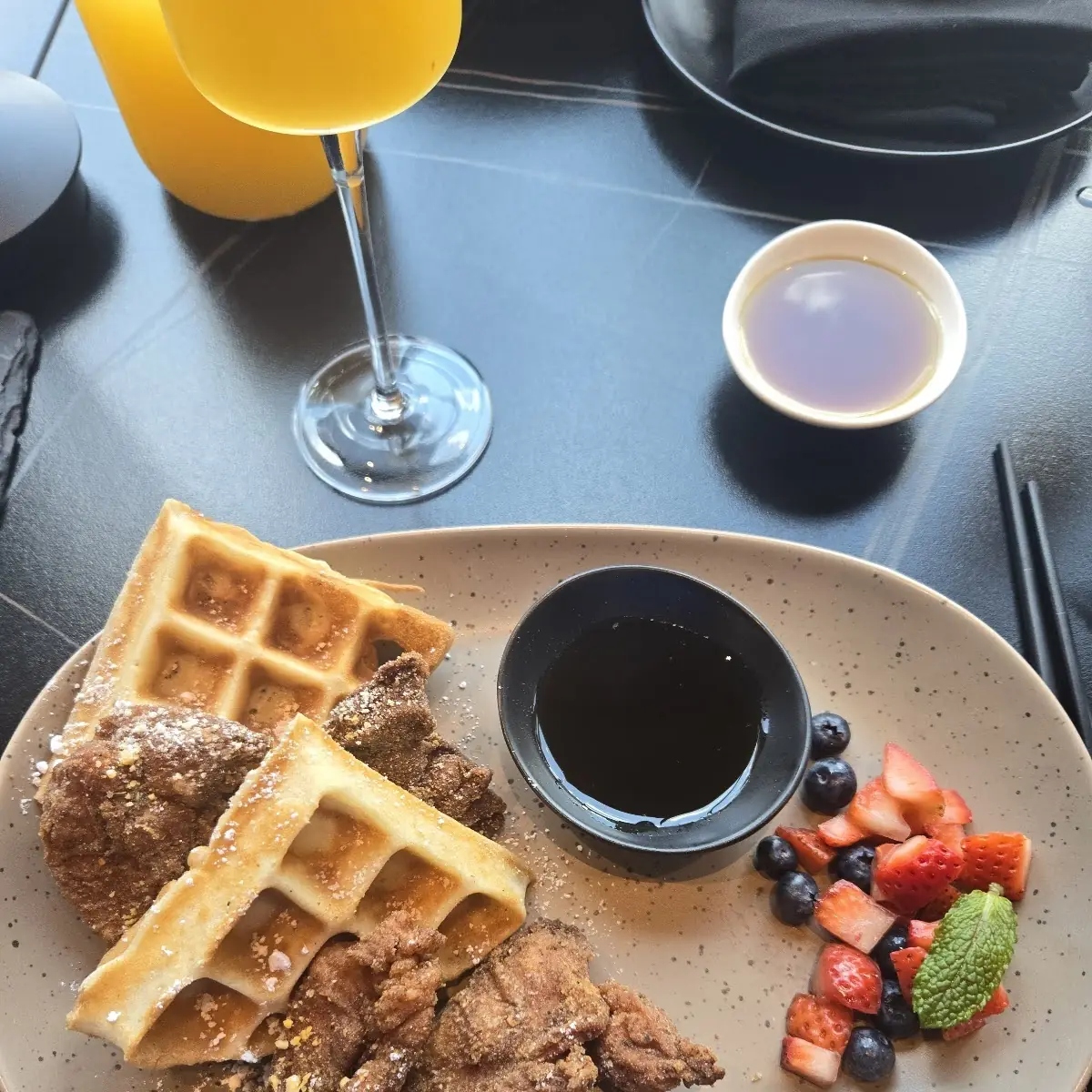 Chicken and Waffles