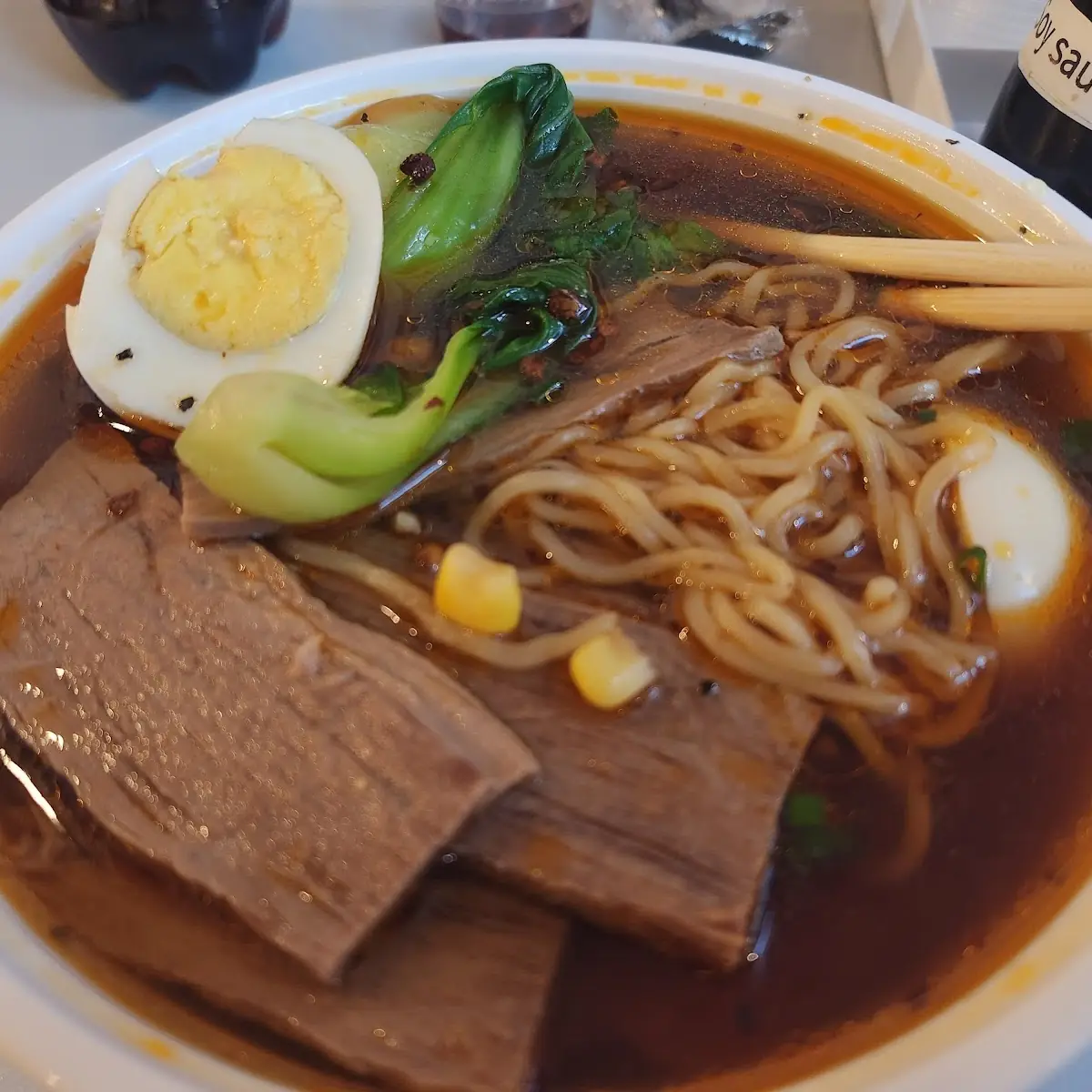 Beef Ramen Noodle Soup