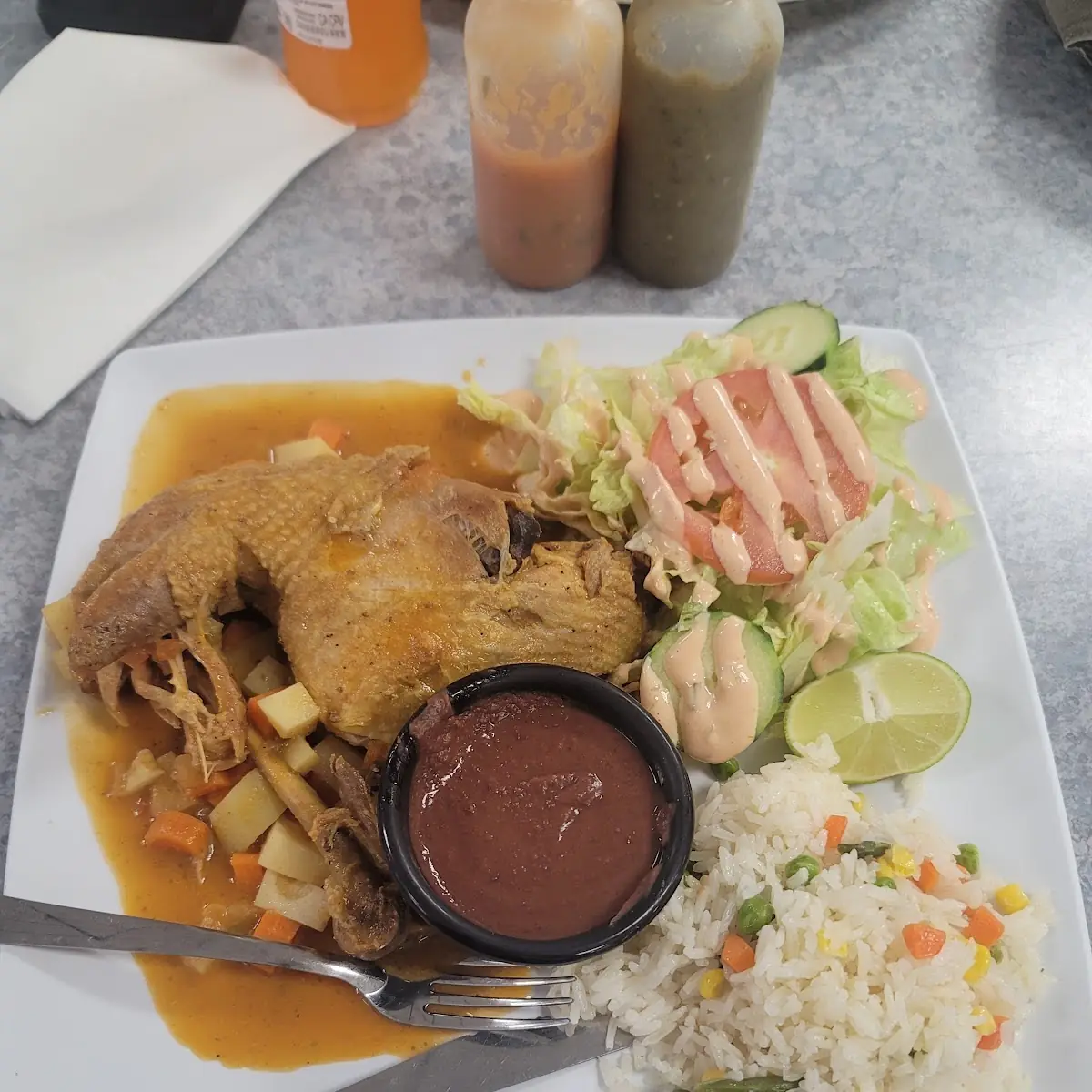 Pollo Guisado Stewed Chicken
