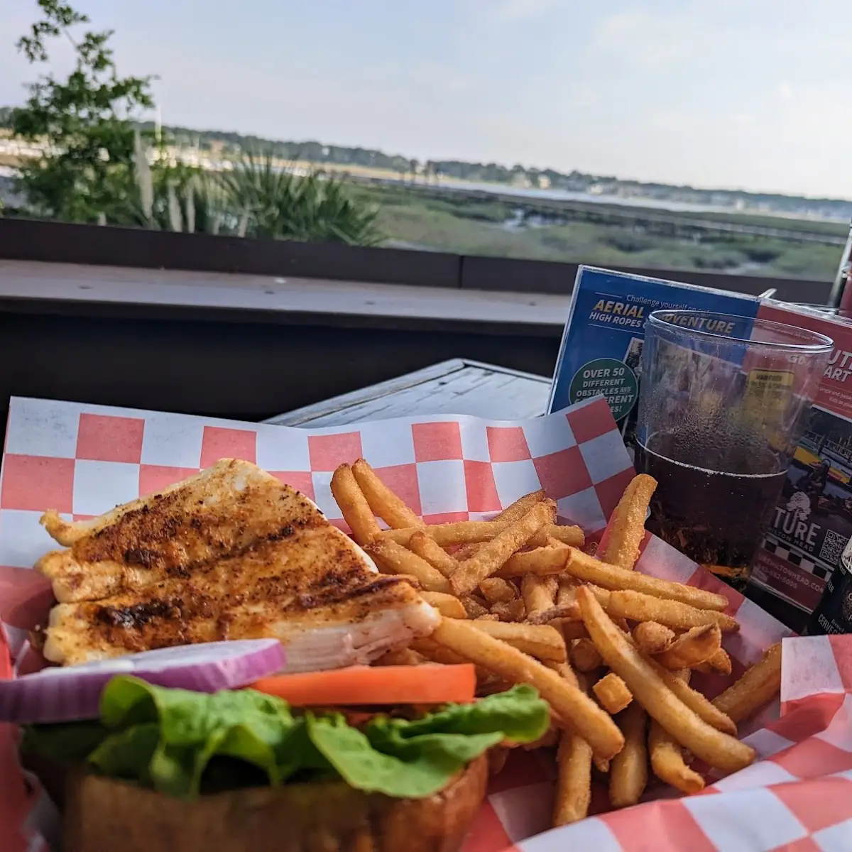 Trigger Fish Sandwich
