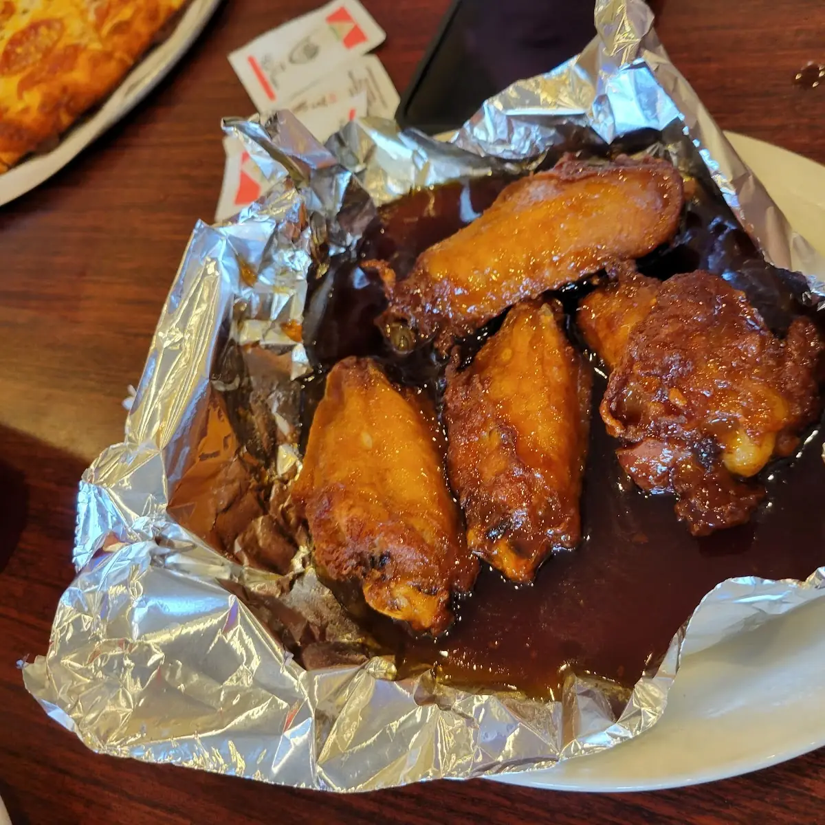 Wings with Teriyaki Sauce