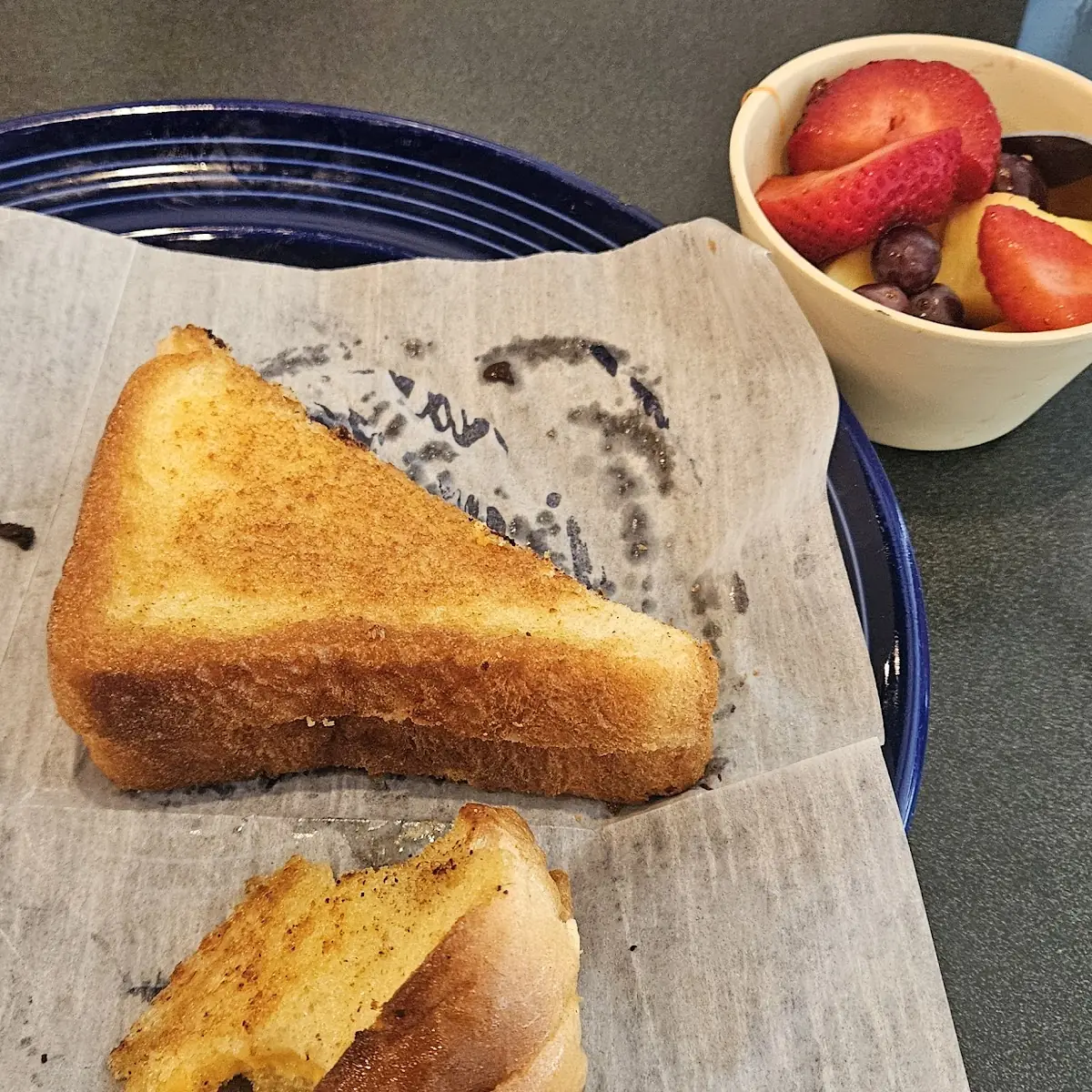 Soup and Grilled Cheese Sandwich
