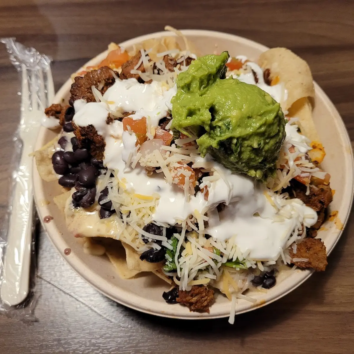 Adobo Chicken Burrito Supreme Bowl