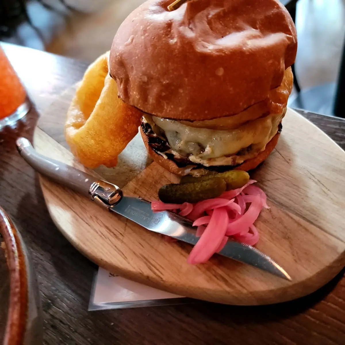 Burger on Brioche