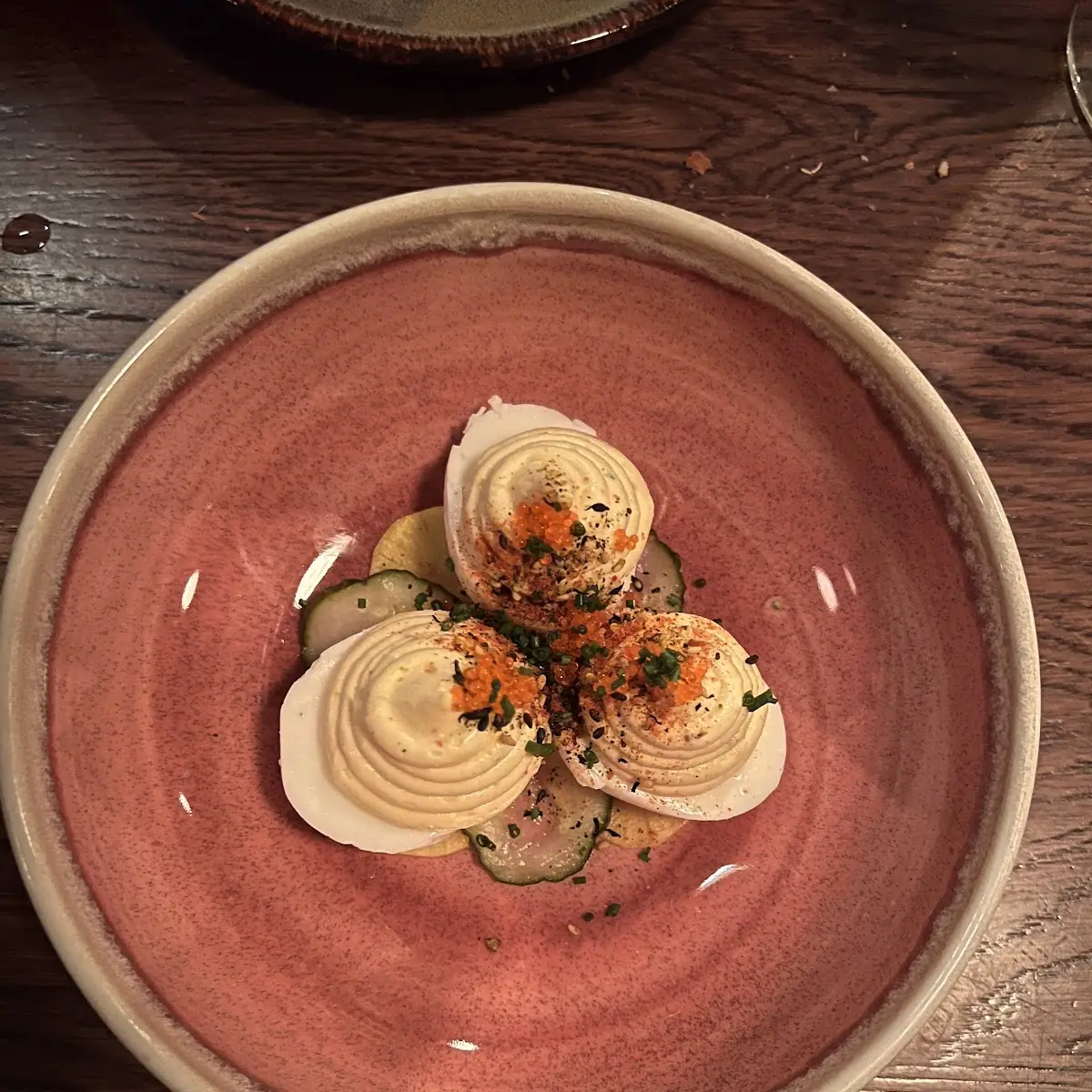 Miso Deviled Eggs