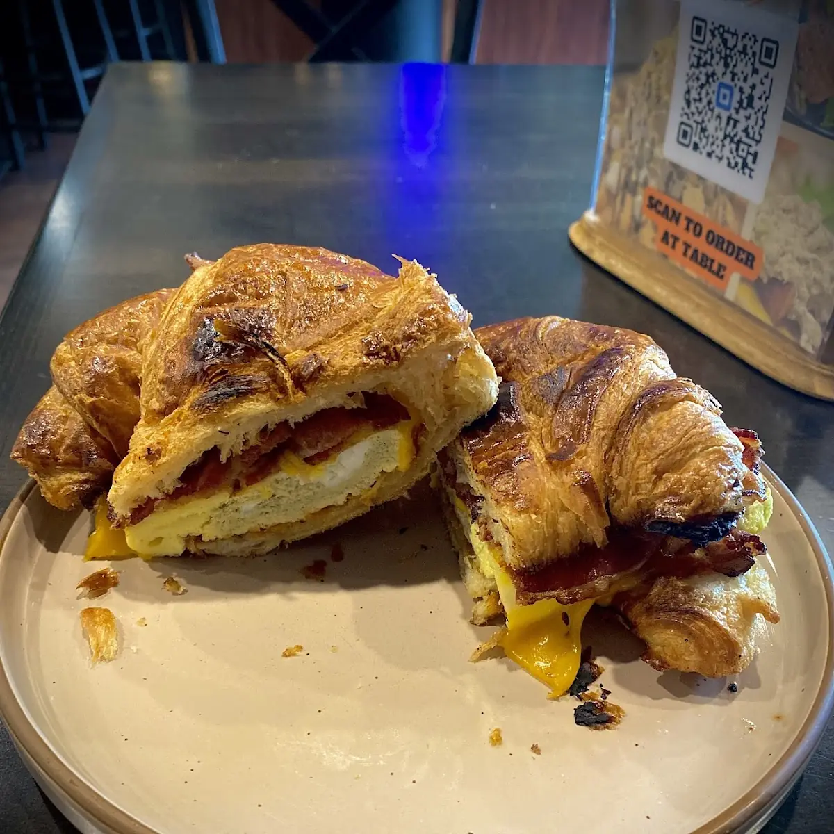 Bacon Egg & Cheese Croissant