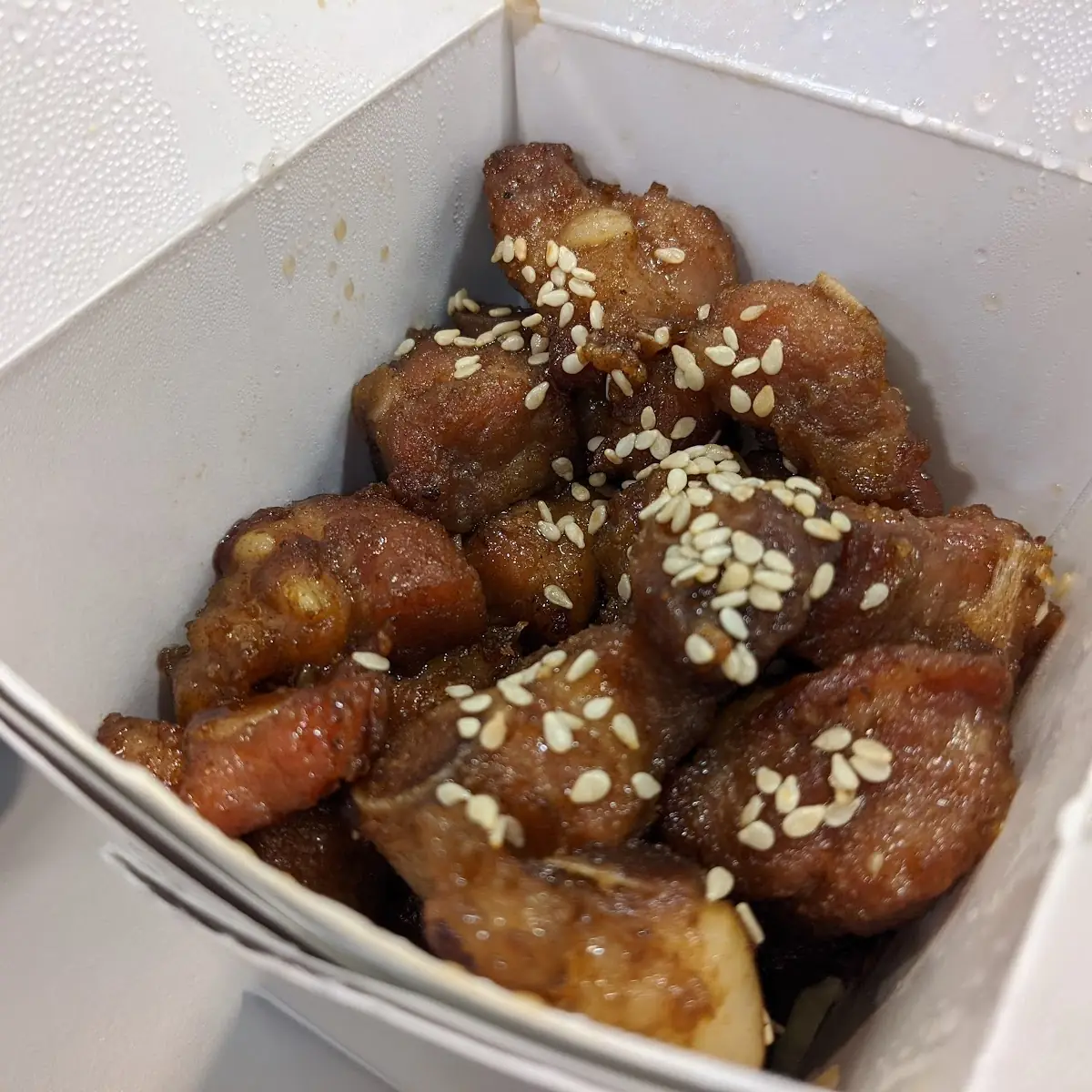 Caramelized Spare Rib Cubes