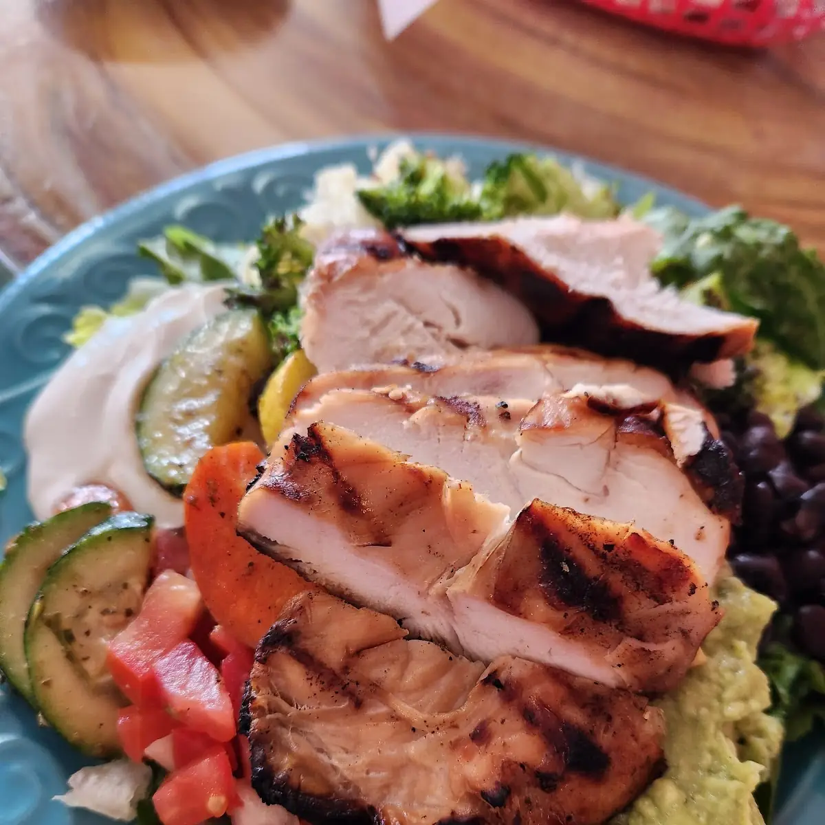 Grilled Chicken Vegetable Salad
