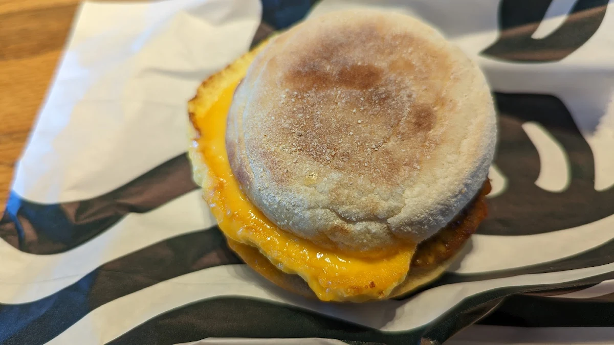 Sausage Egg and Cheese Muffin