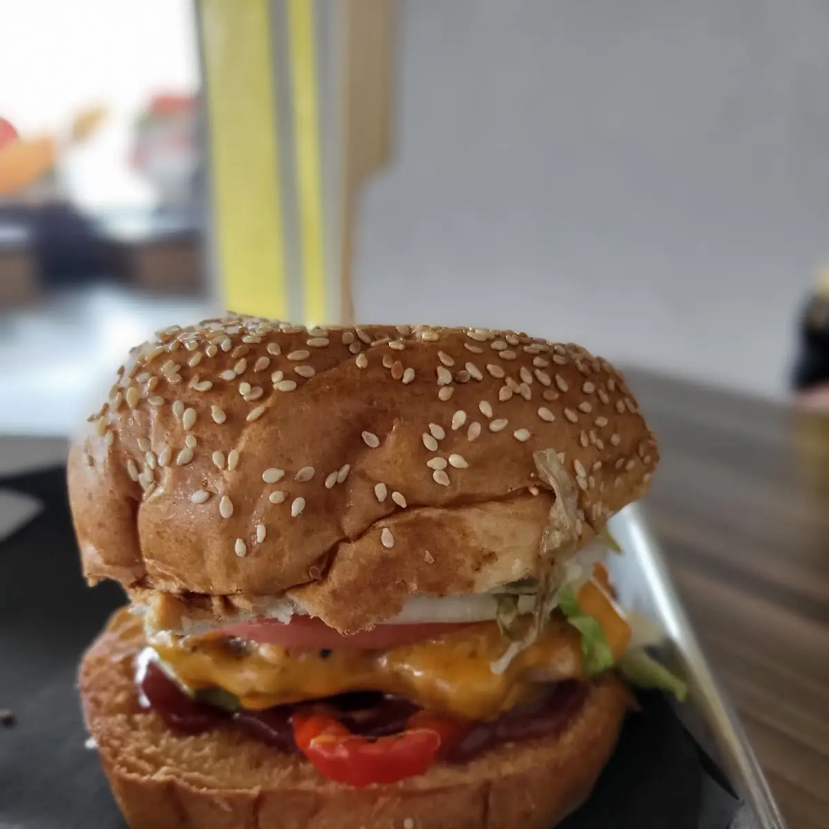 Grilled Chicken Burger
