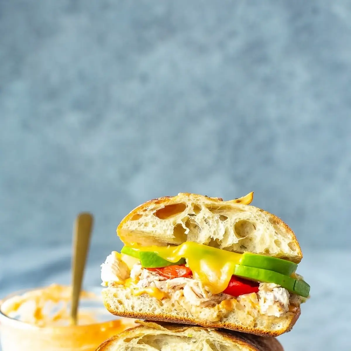 Roasted Turkey Apple & Cheddar Sandwich