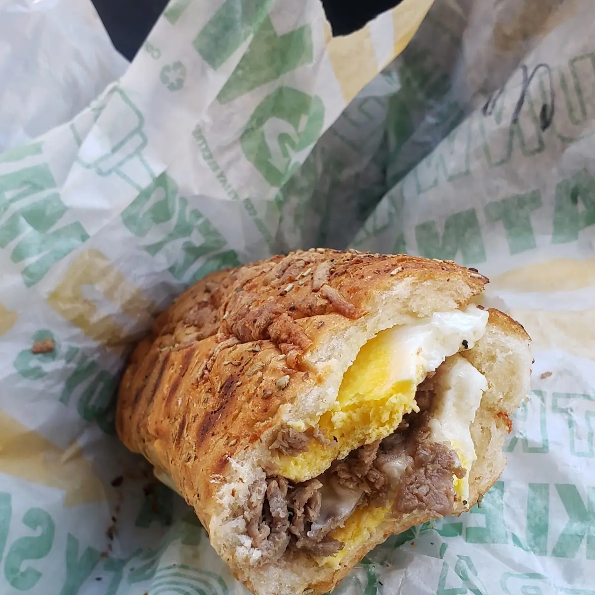 Steak Egg and Cheese Sub