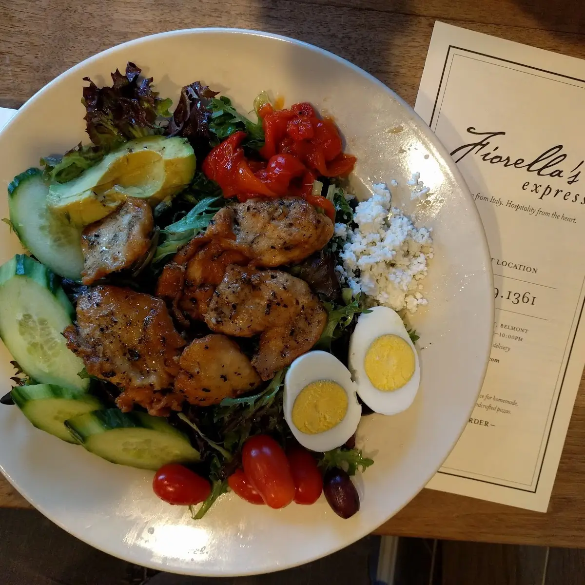 Nicoise Salad with Grilled Chicken