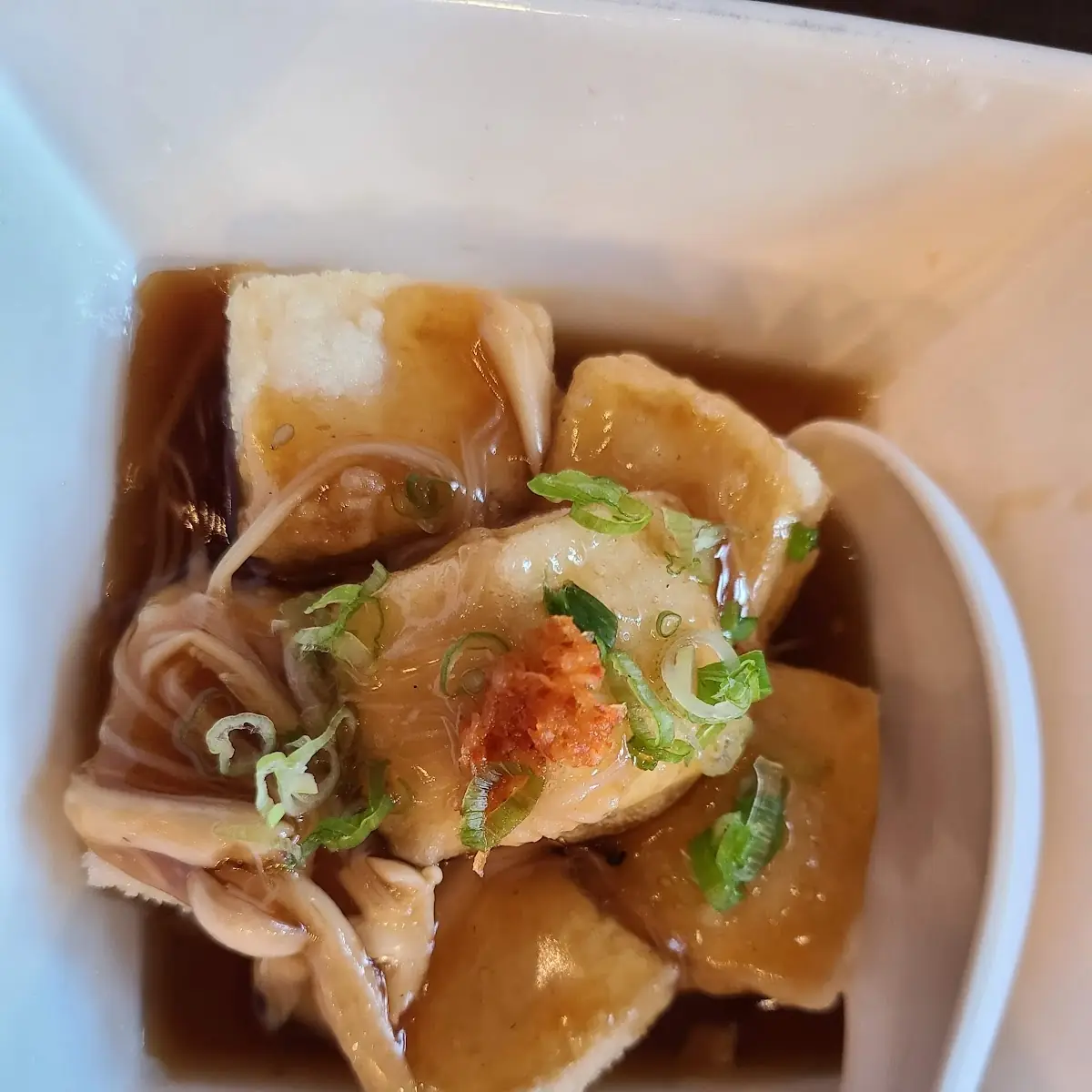 Agedashi Tofu with Mushroom