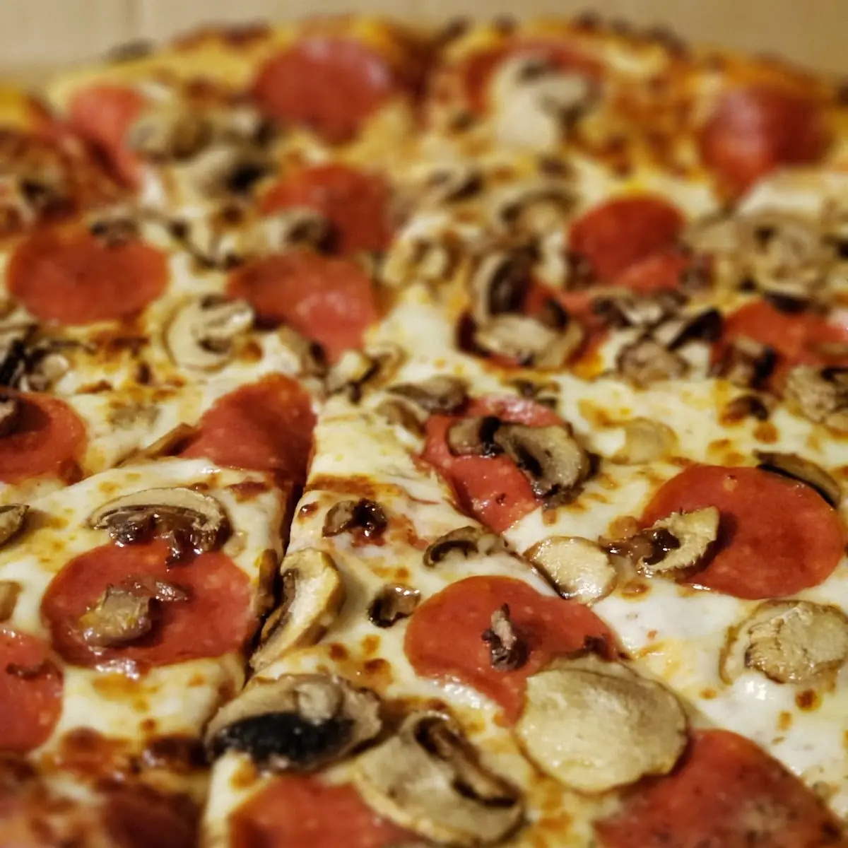 Pepperoni Mushroom Pizza