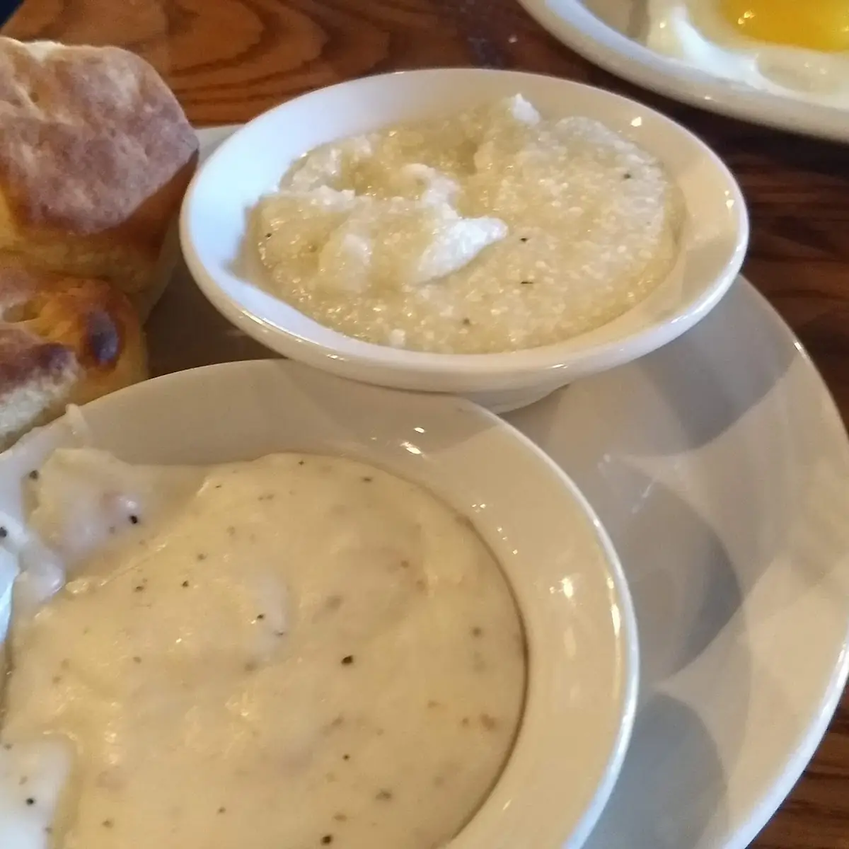 Grits Buttermilk Biscuits Gravy