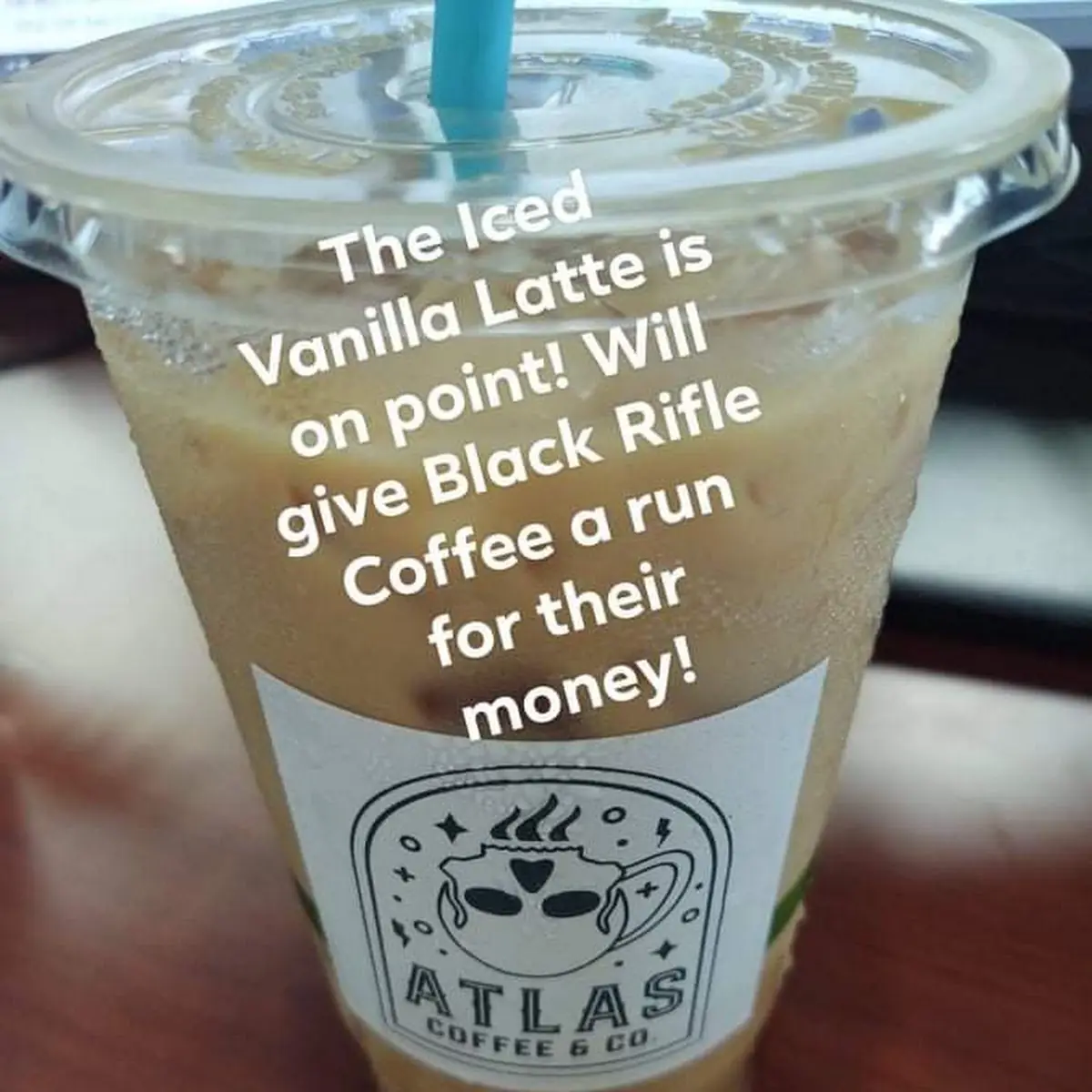 Iced Vanilla Latte