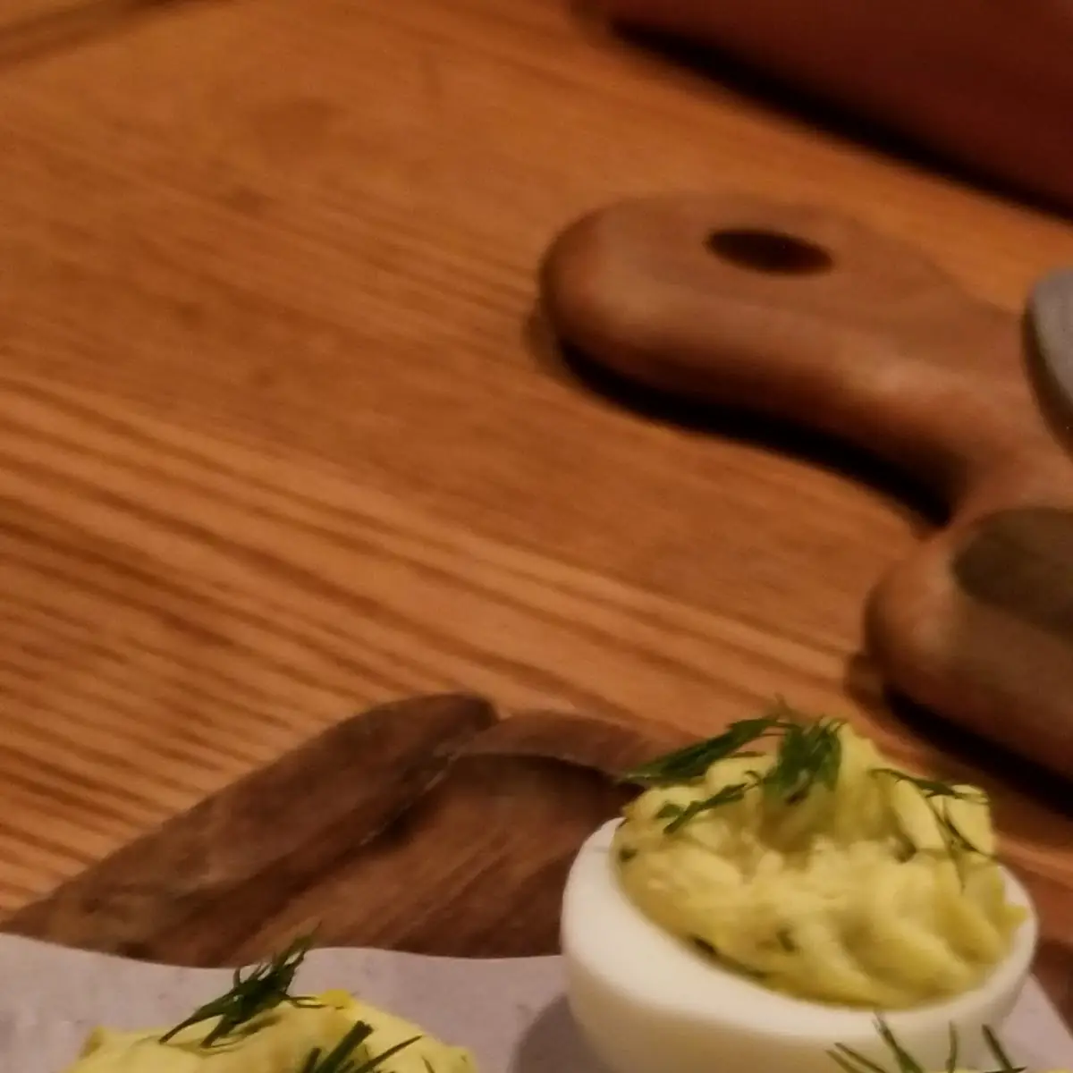 Horseradish Deviled Eggs