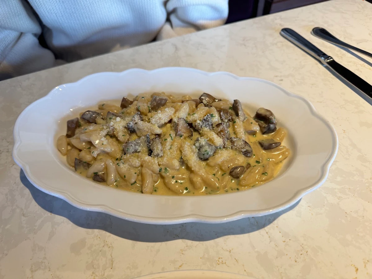 Mushroom Cavatelli, Piano Piano Restaurant