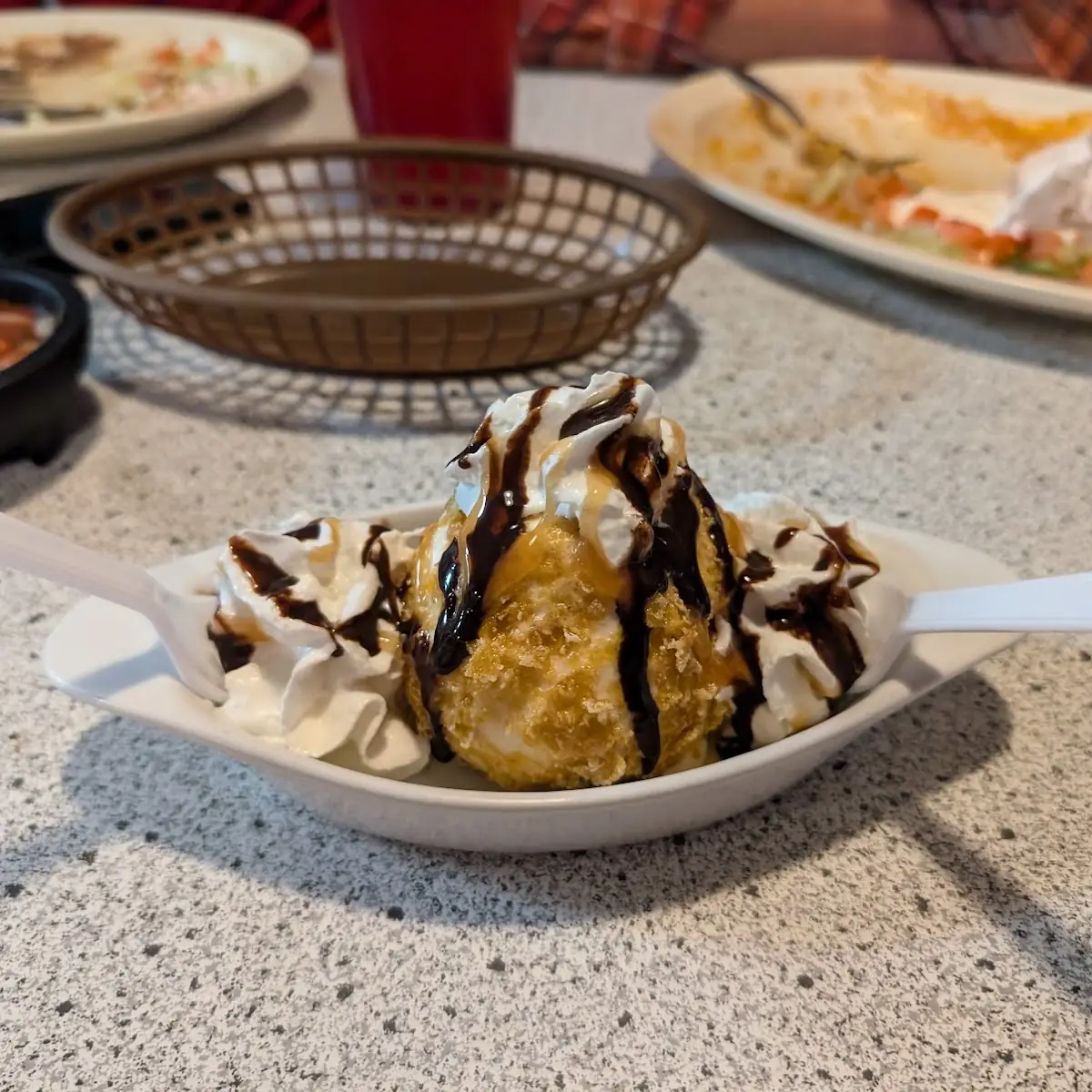 Nieve Frita Fried Ice Cream