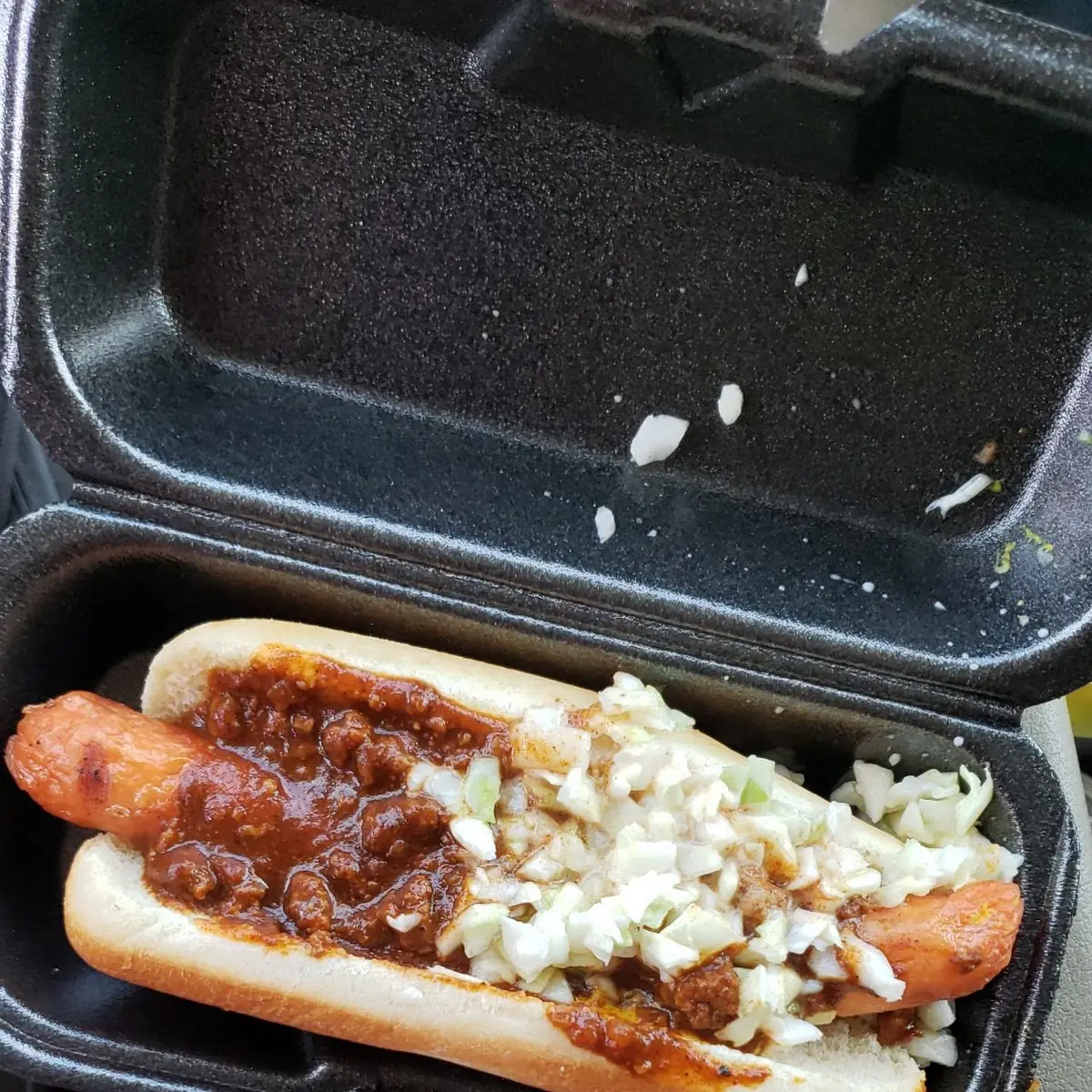 Cook Out Style Hot Dog