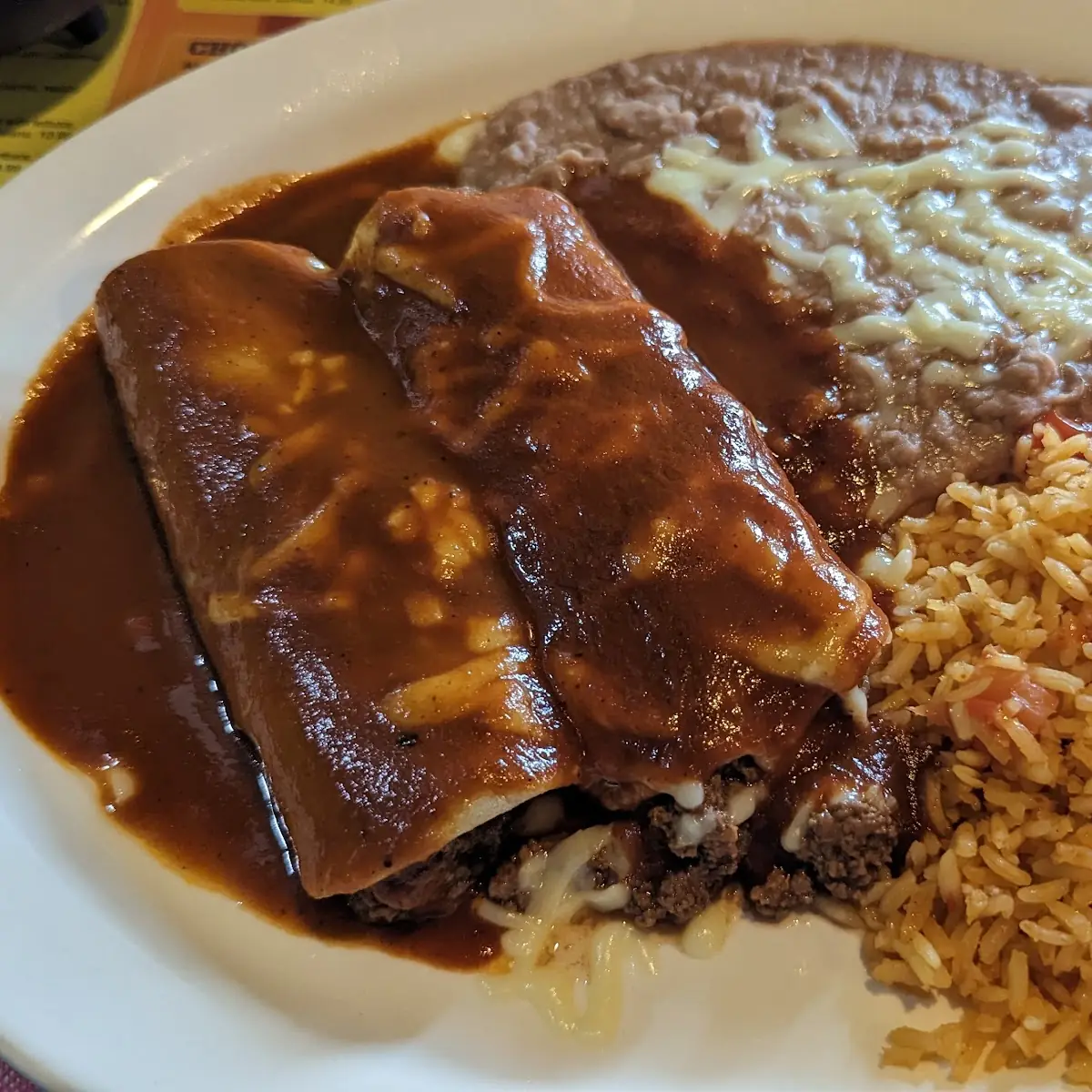 Enchilada Plate