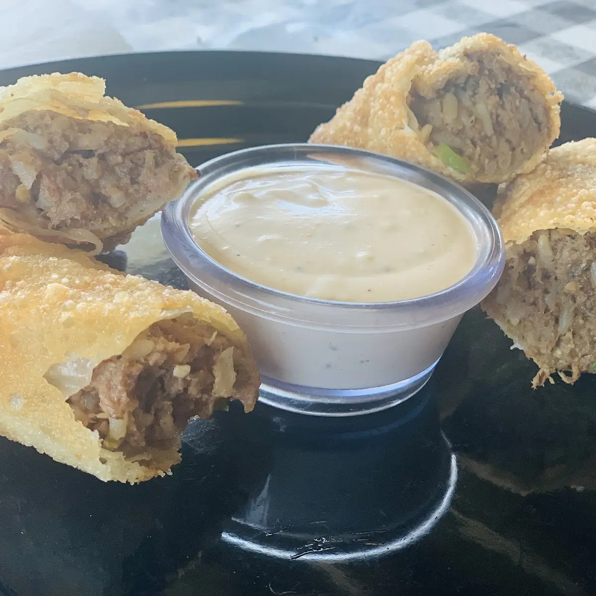 BBQ Egg Rolls