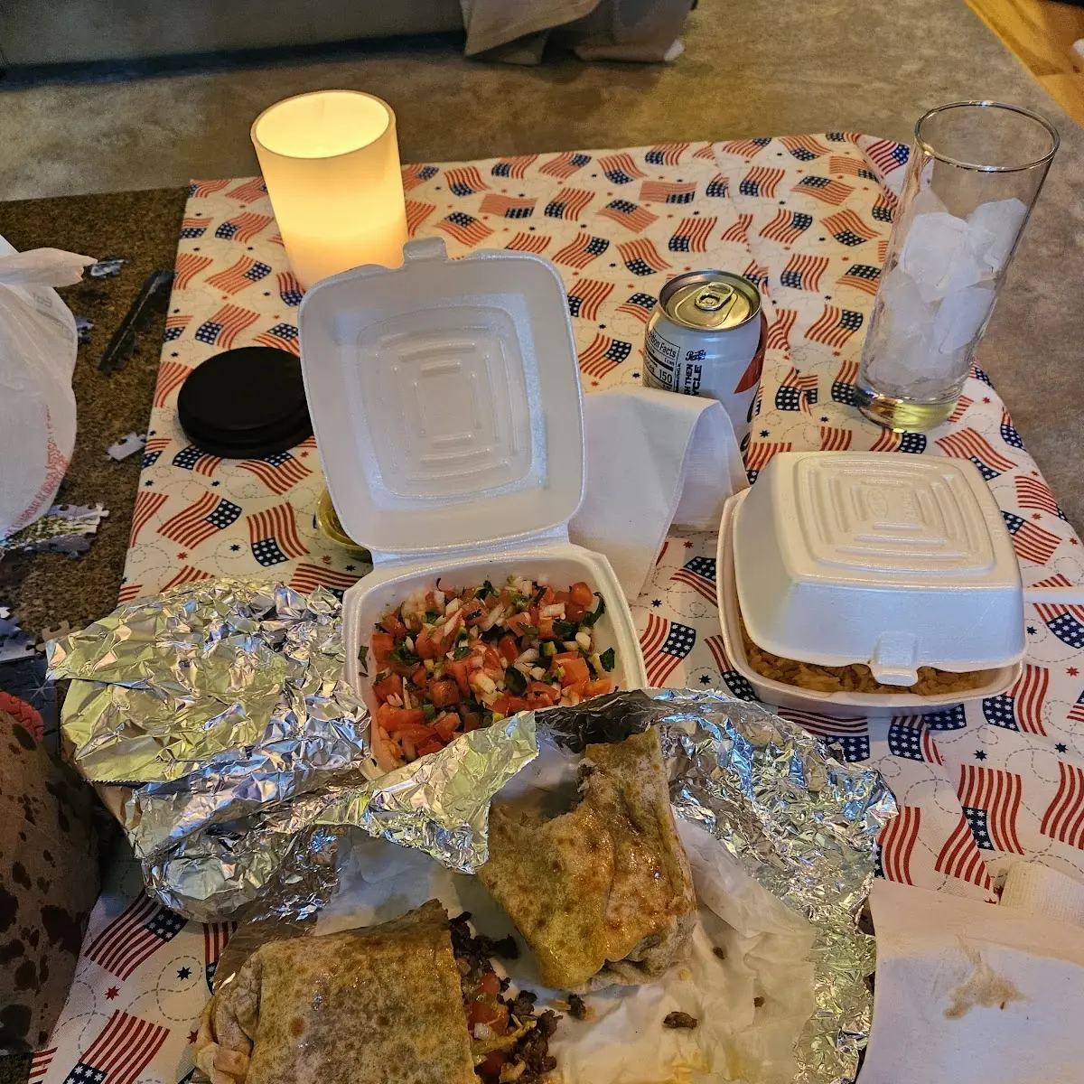 Carne Asada Burrito