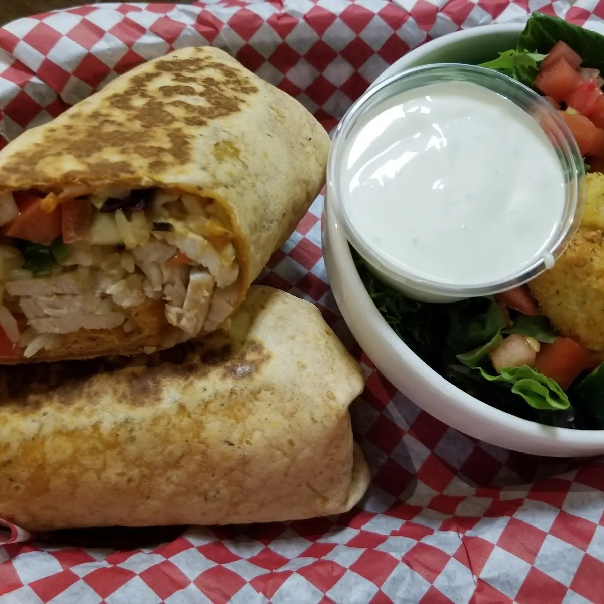 Thai Chicken Wrap