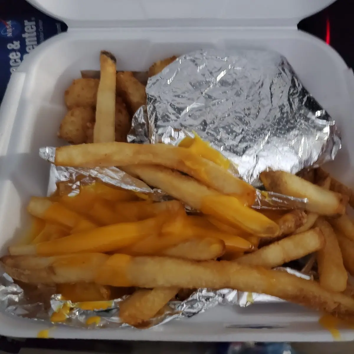 Burger and Fries