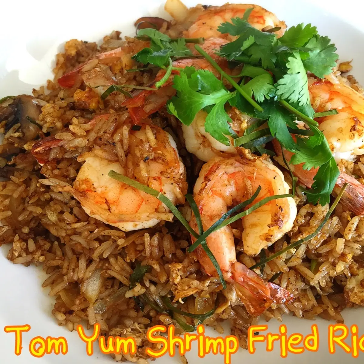 Tom Yum Shrimp Fried Rice