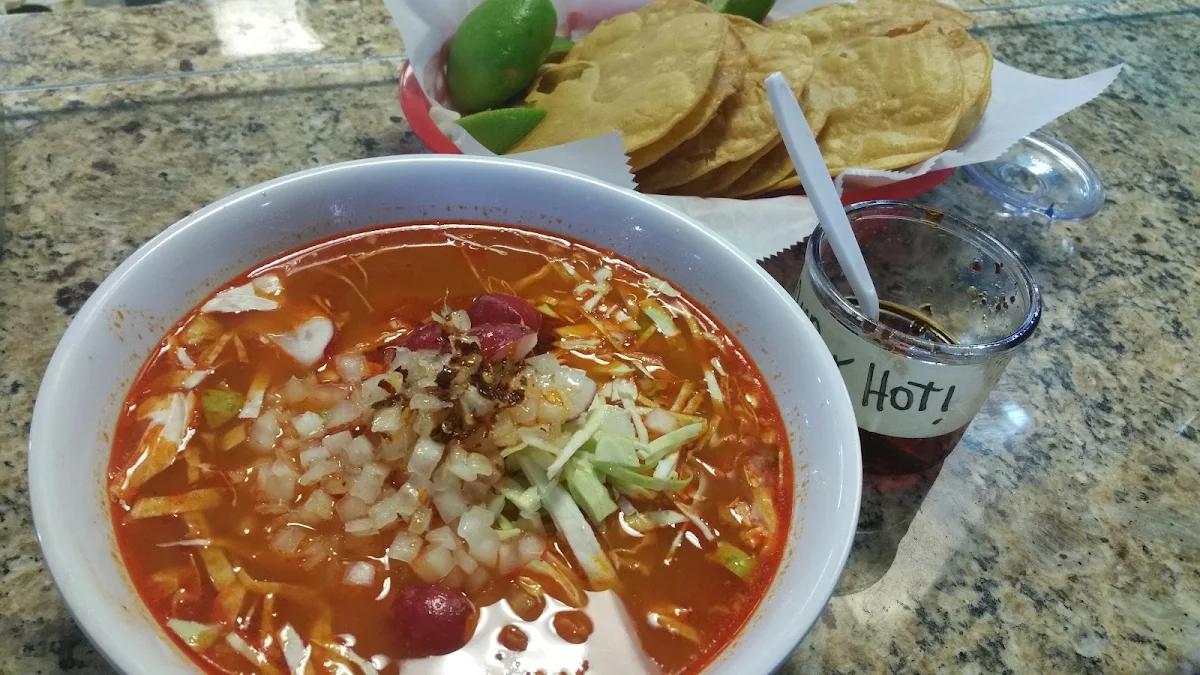 Pozole Please Let Me Know Your Choice Chips or Tostadas