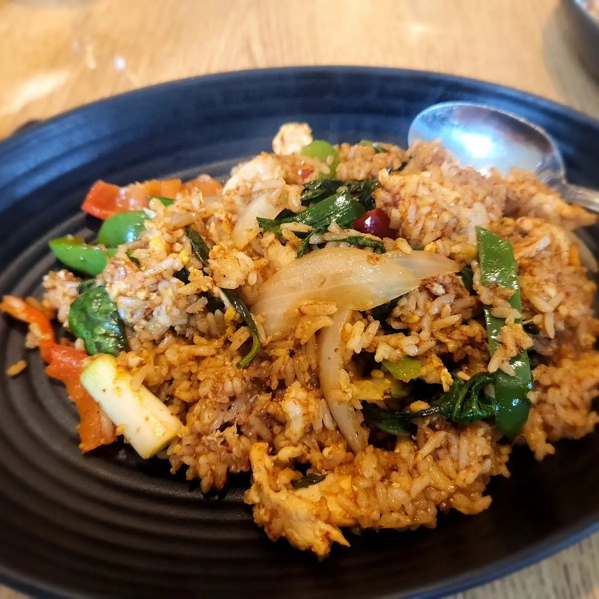 Spicy Basil Fried Rice