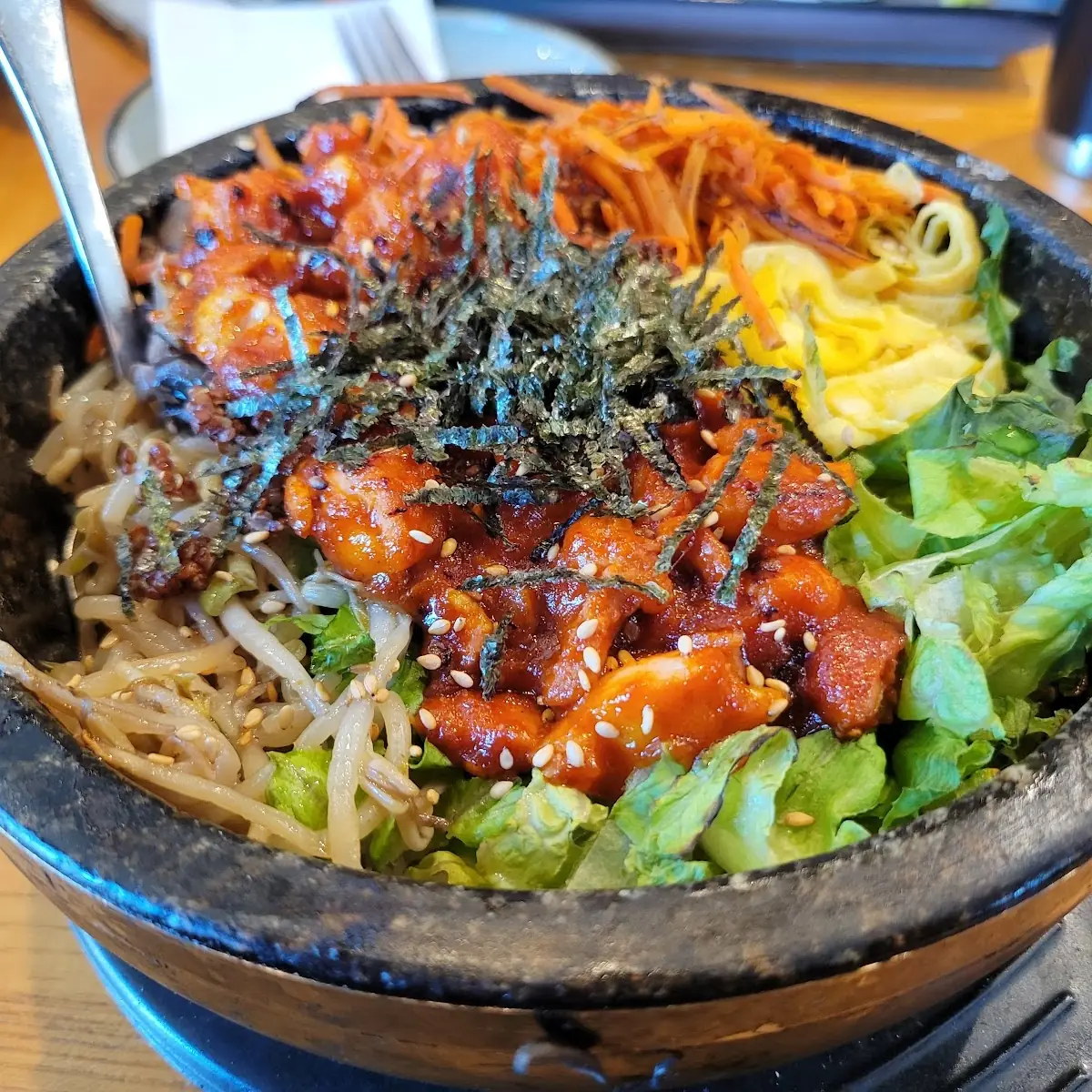 Spicy Chicken Bibimbap