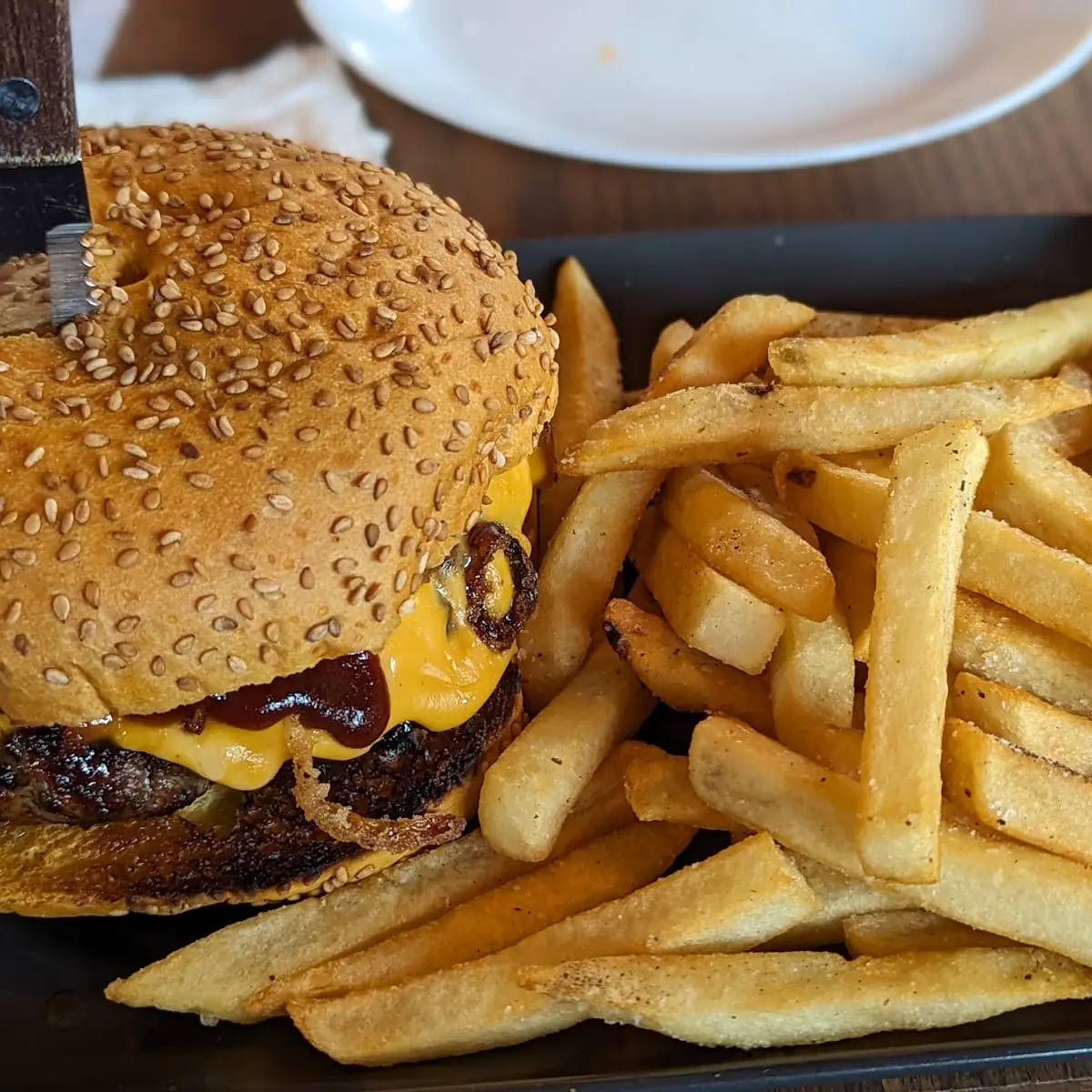 Bourbon Bacon Jam Burger