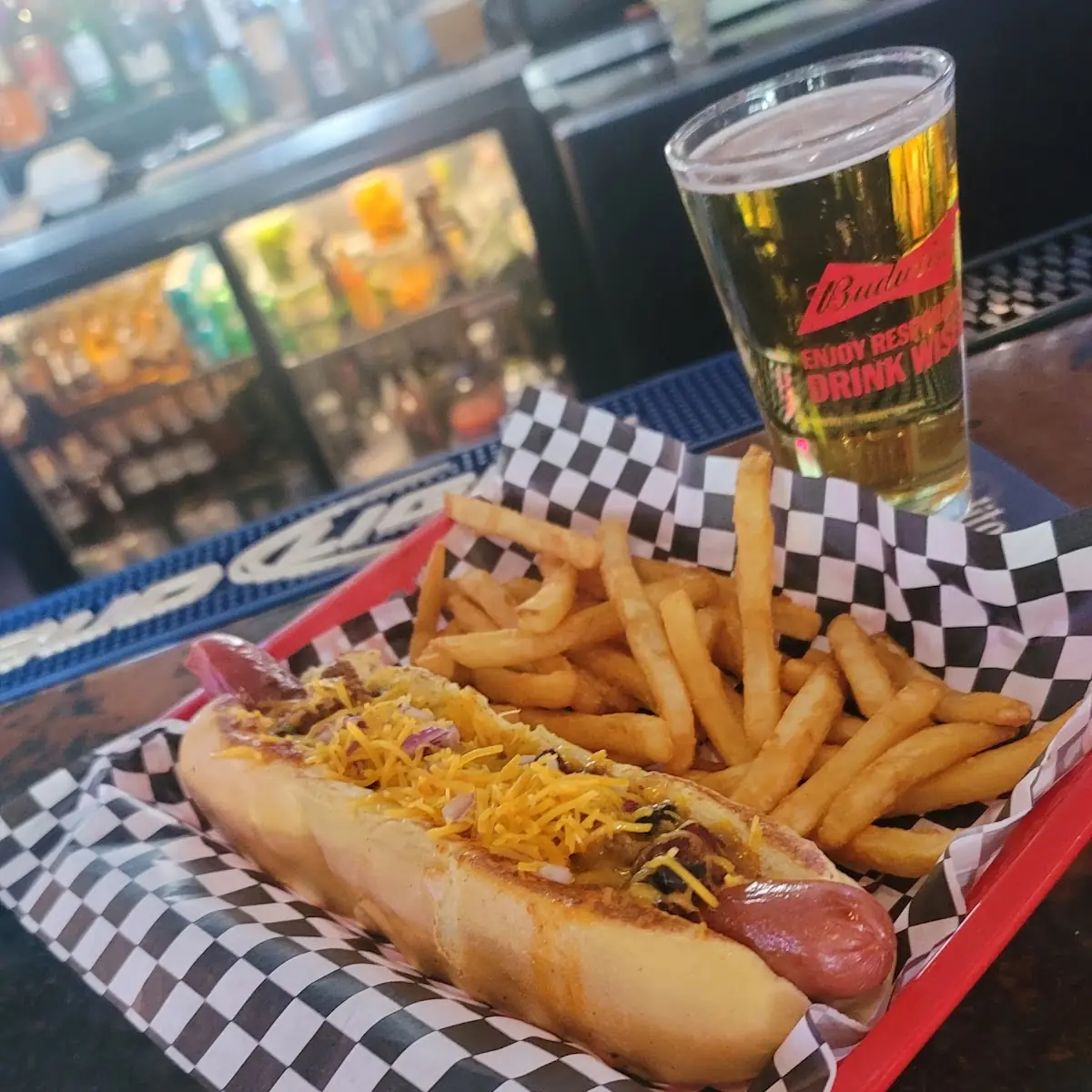 Foot Long Chili Cheese Dog