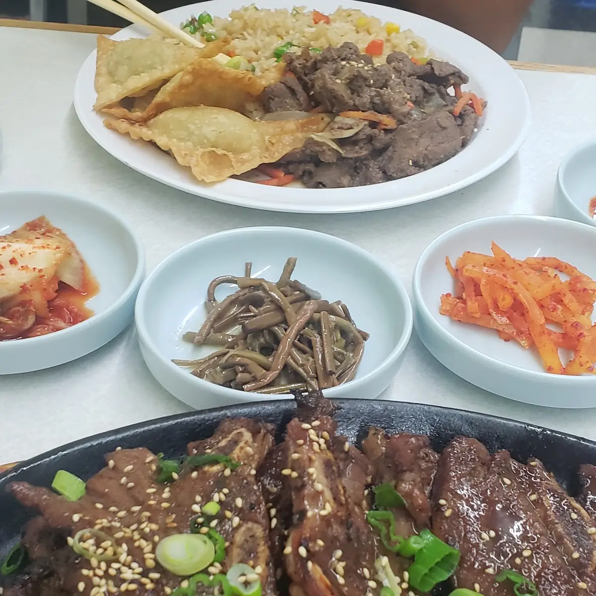 Galbi Short Ribs and Bulgogi