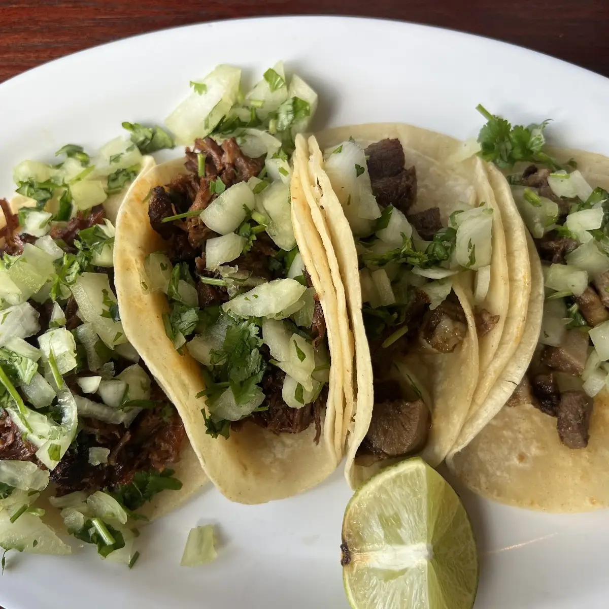 (3) Veggie Tacos Plate