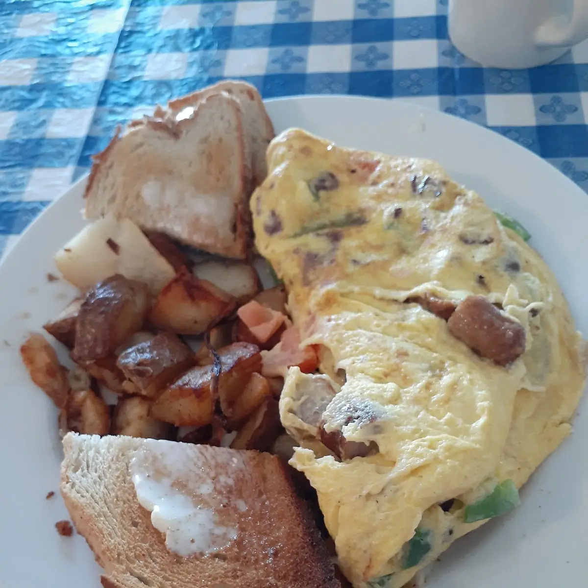Bscon Omelette
