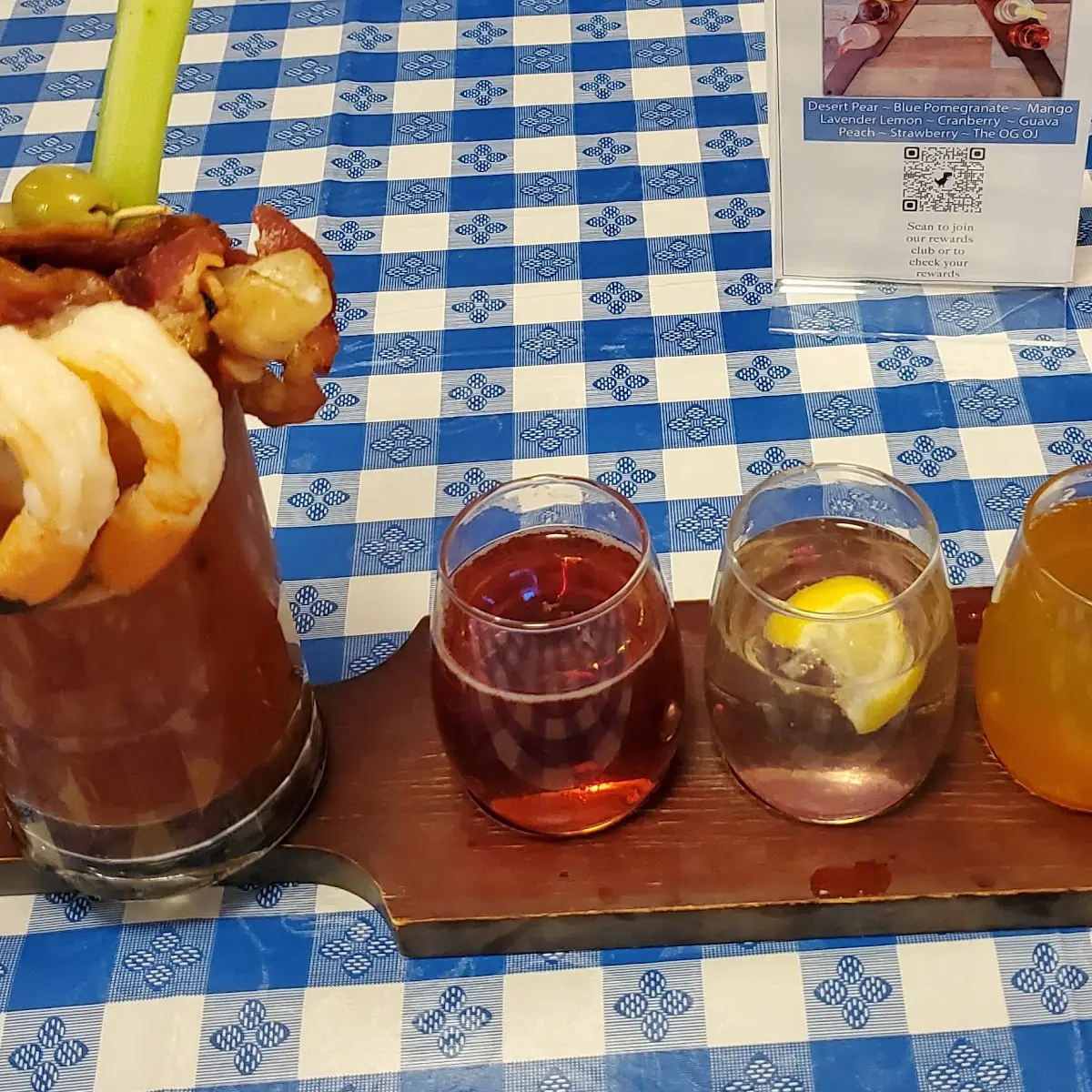 Mimosa Flight & Bloody Mary