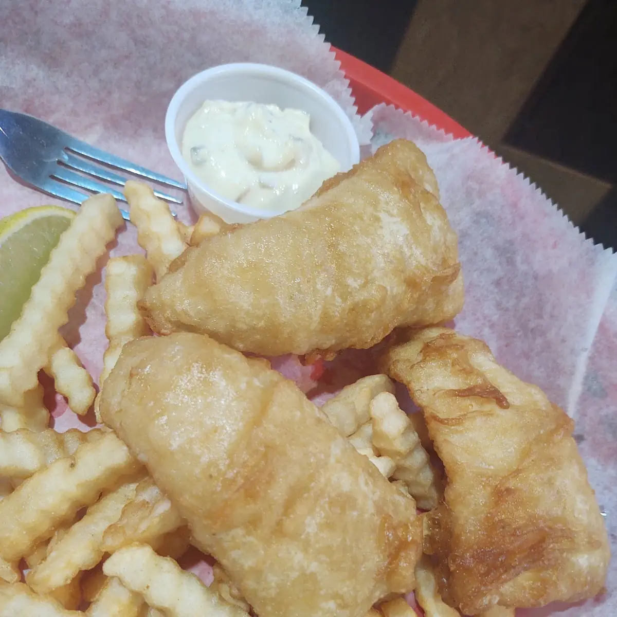 Walleye Fish and Chips