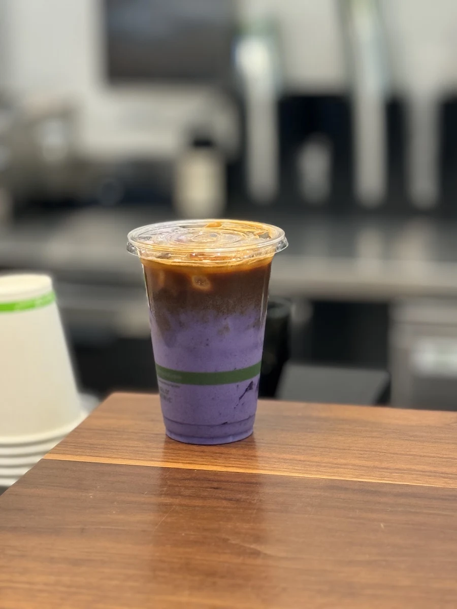 Iced Ube Latte