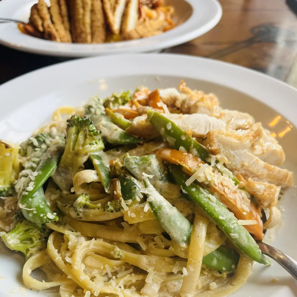 Creamy Garlic Primavera