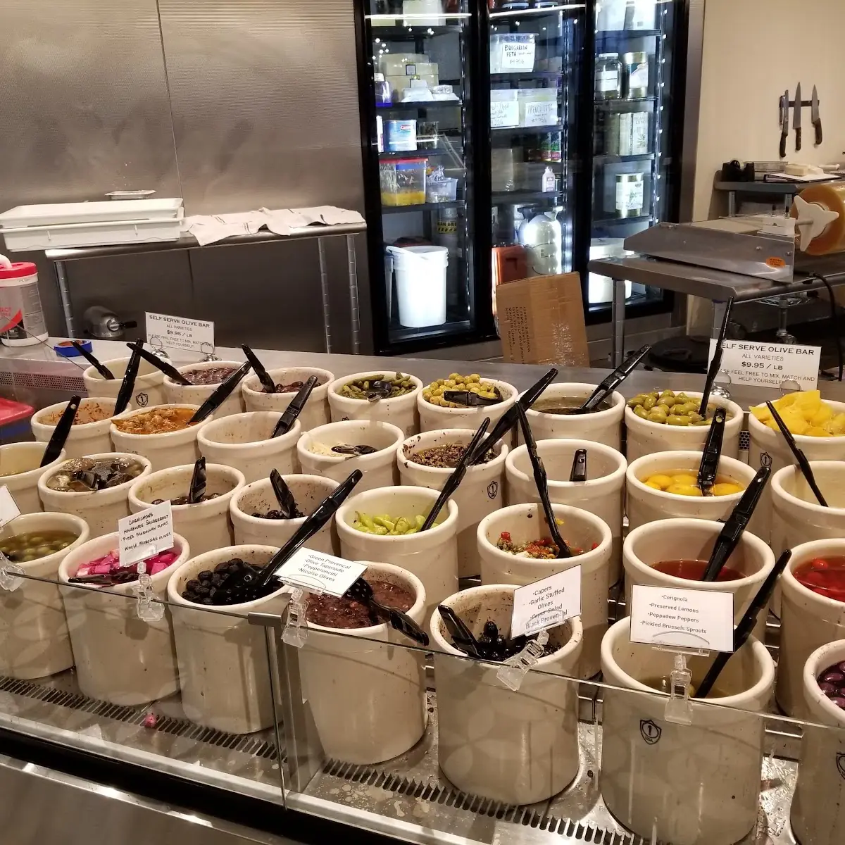 Olives and Pickled Vegetables