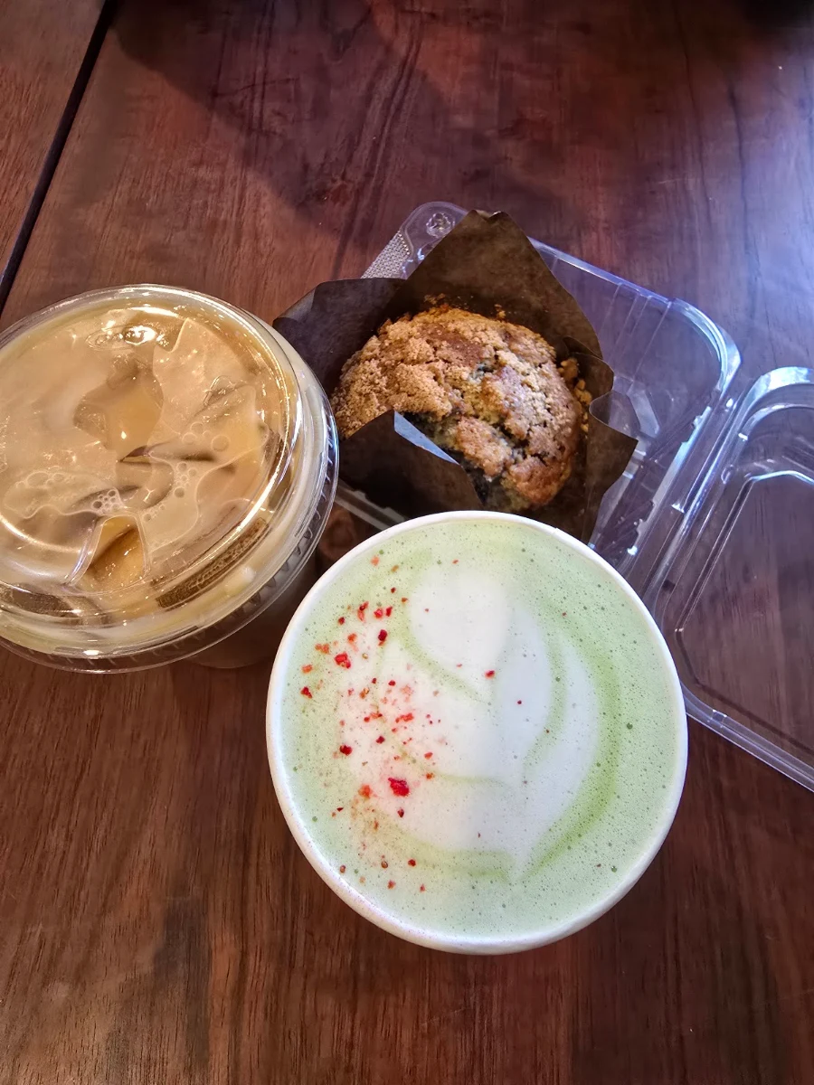 Iced Pistachio Latte w CF