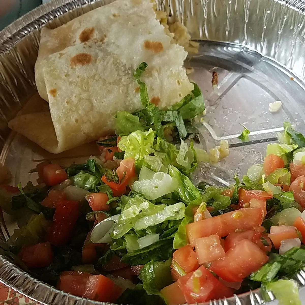 Shredded Chicken Taco